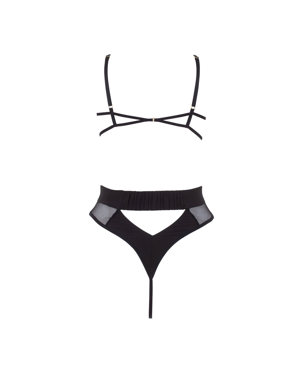 Body avec Armatures Orla Noir