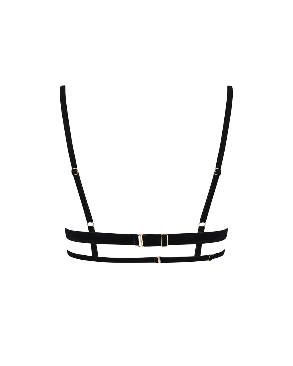 Soutien-Gorge Sans Armature Simone Noir/Doré