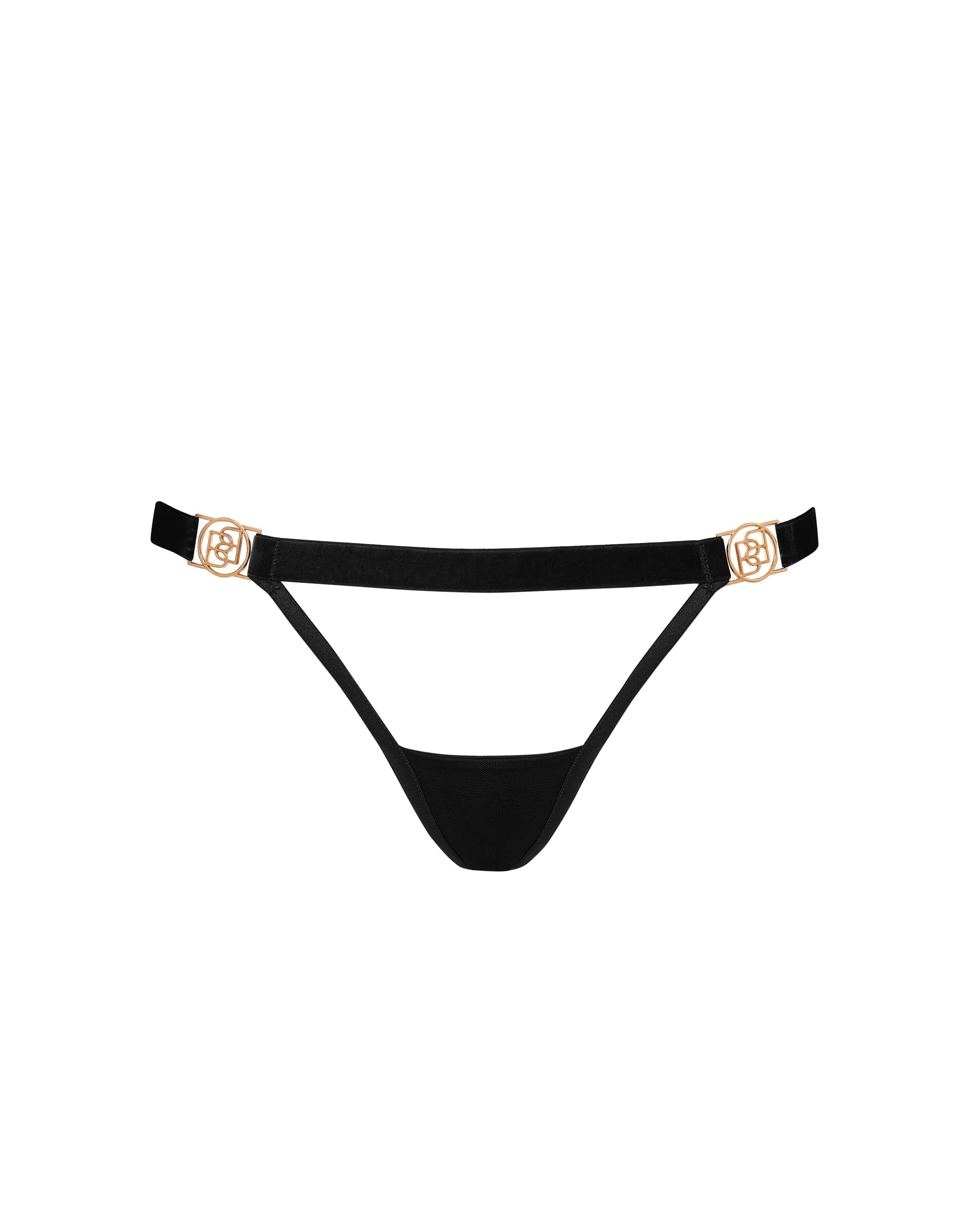 Culotte Ouverte Thalia Noir