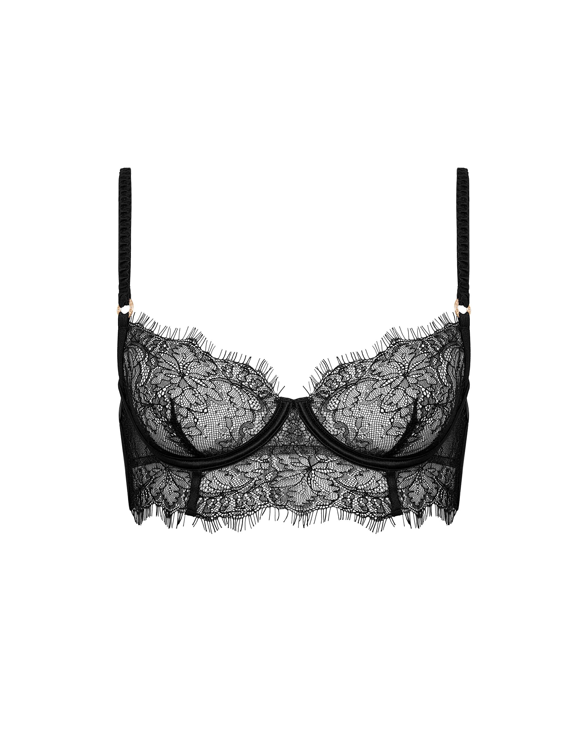 Soutien-Gorge Camelia Noir