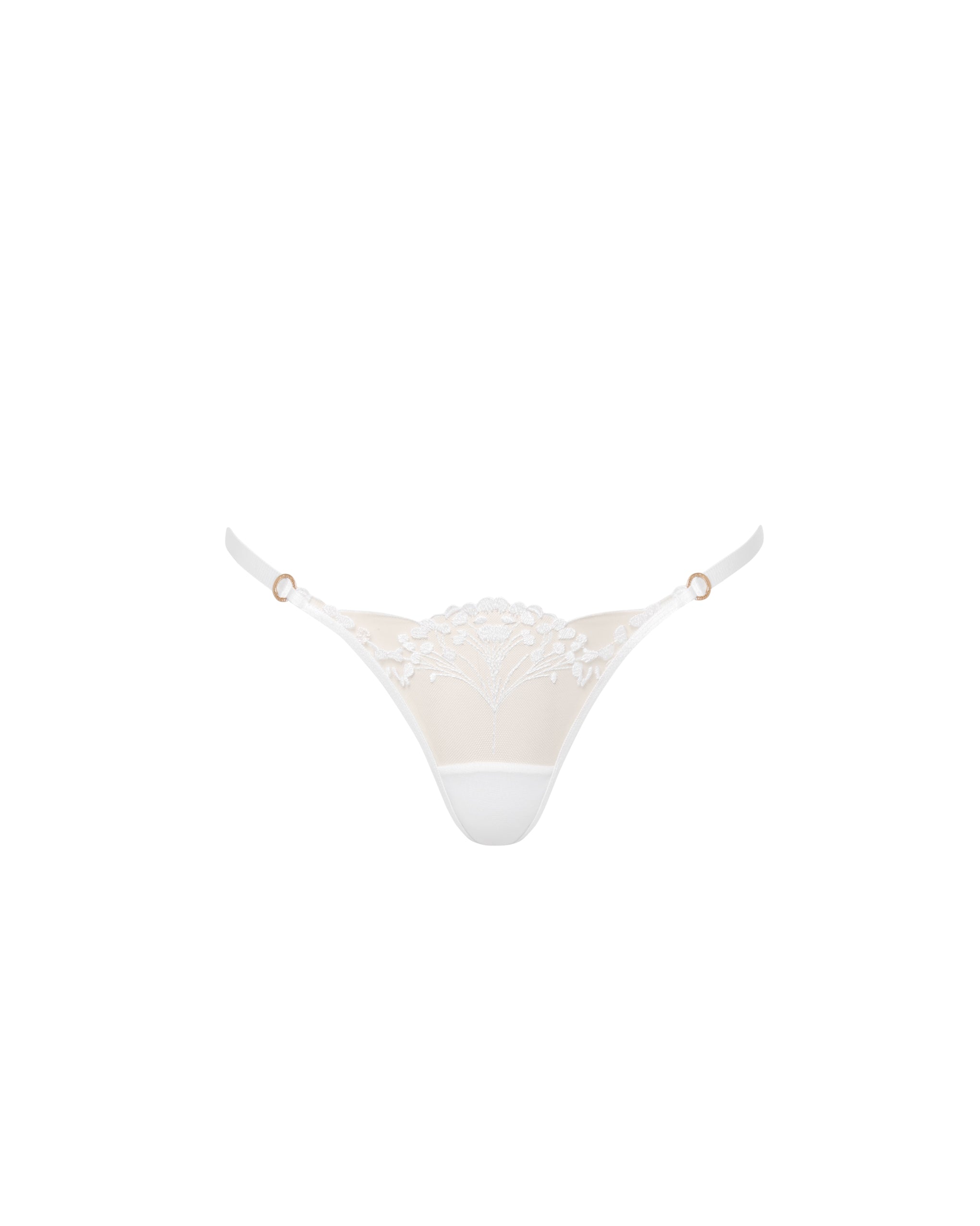 Marisa String Blanc/ Transparent