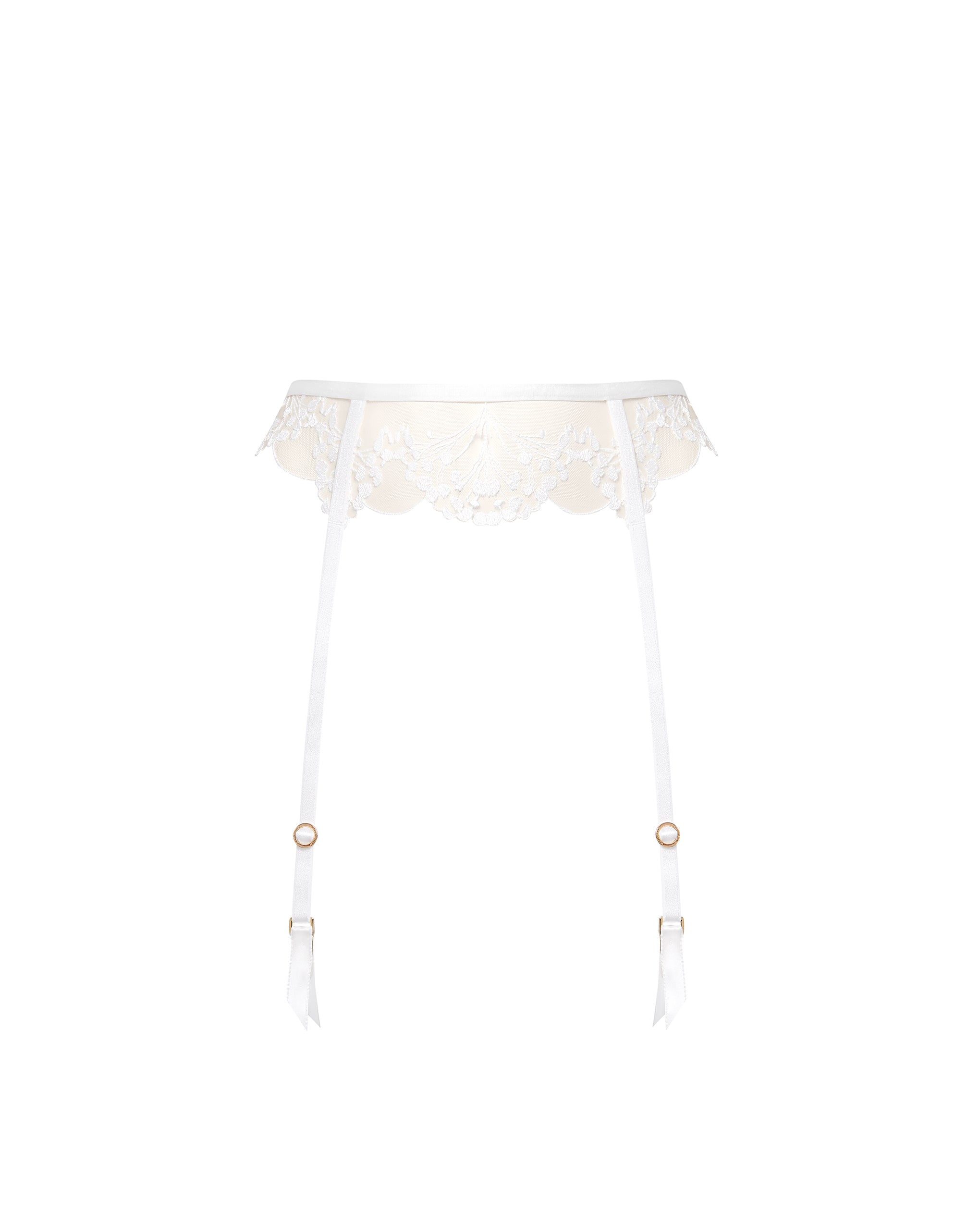Marisa Porte-jarretelles Blanc/ Transparent