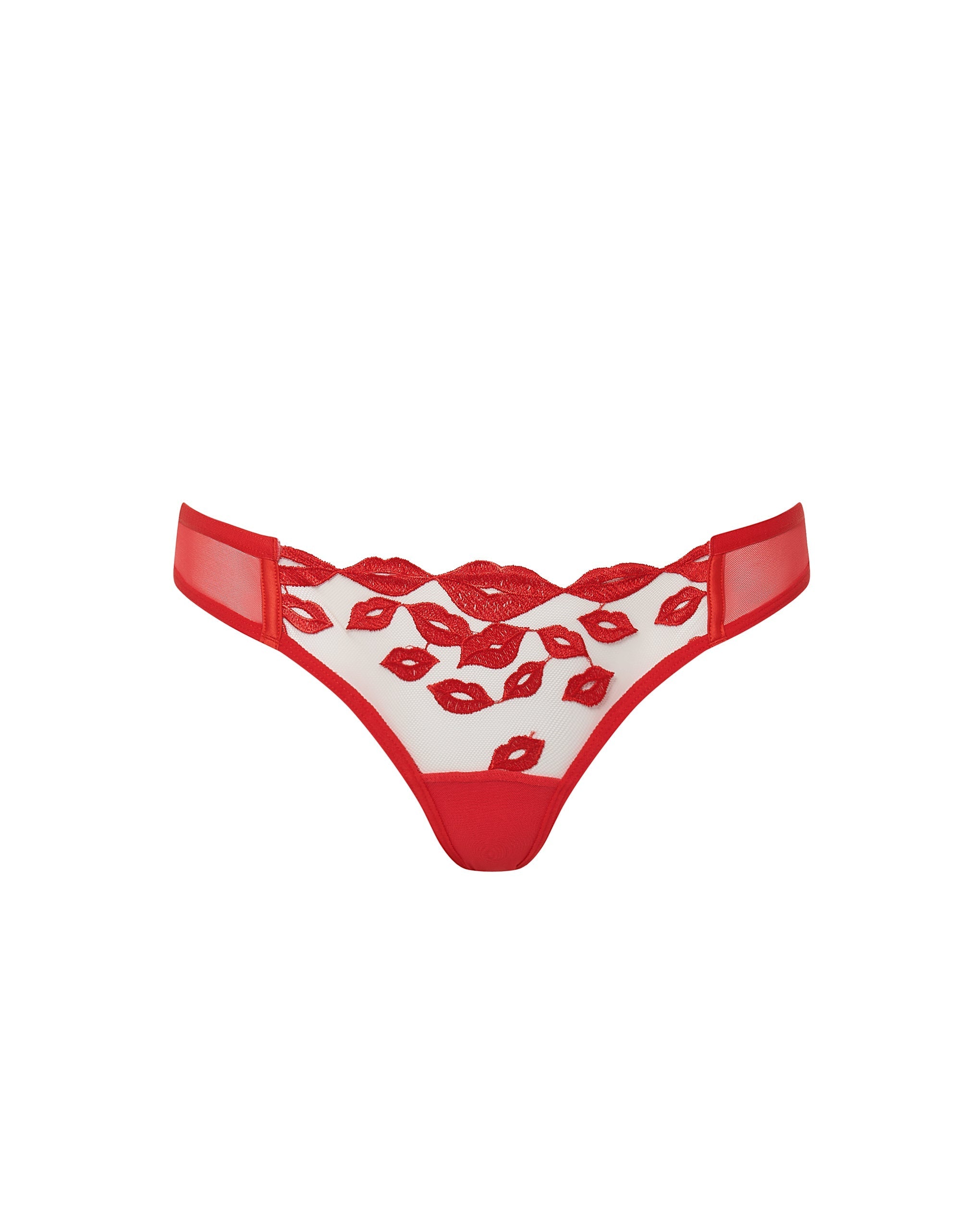 Culotte Marian Rouge/Transparent