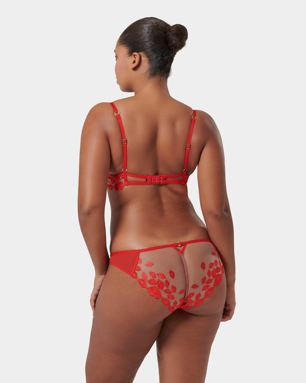 Culotte Marian Rouge/Transparent