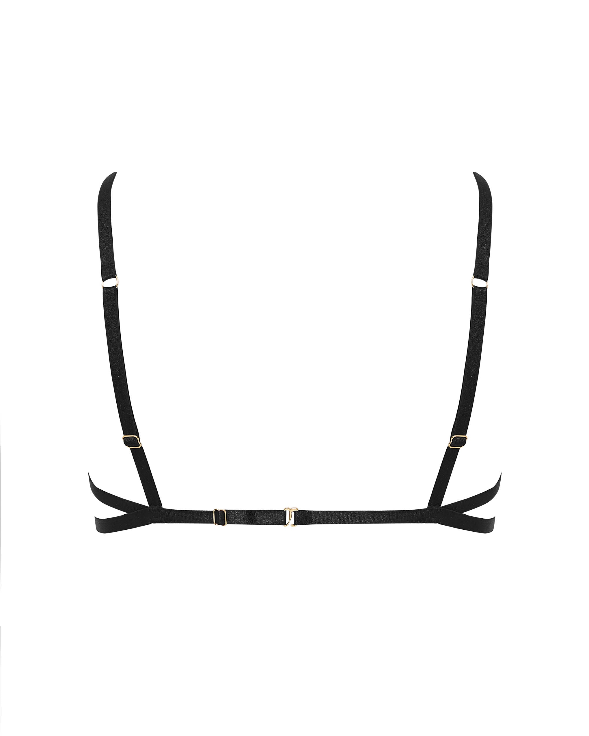 Soutien-Gorge Semi Ouvert à Armatures Matisse Noir