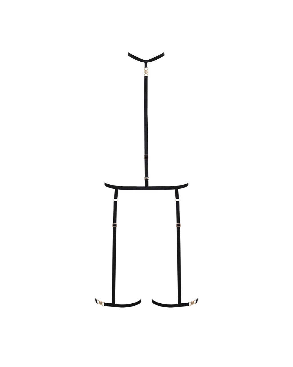 Porte-jarretelles Harnais Shirin Noir