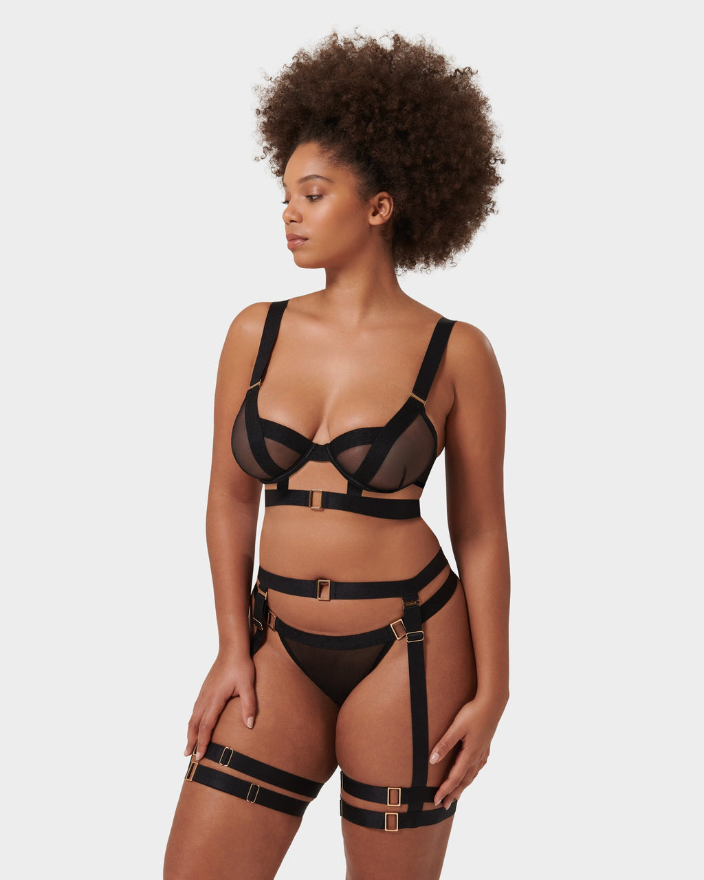 Harnais de Cuisse Trinity Noir