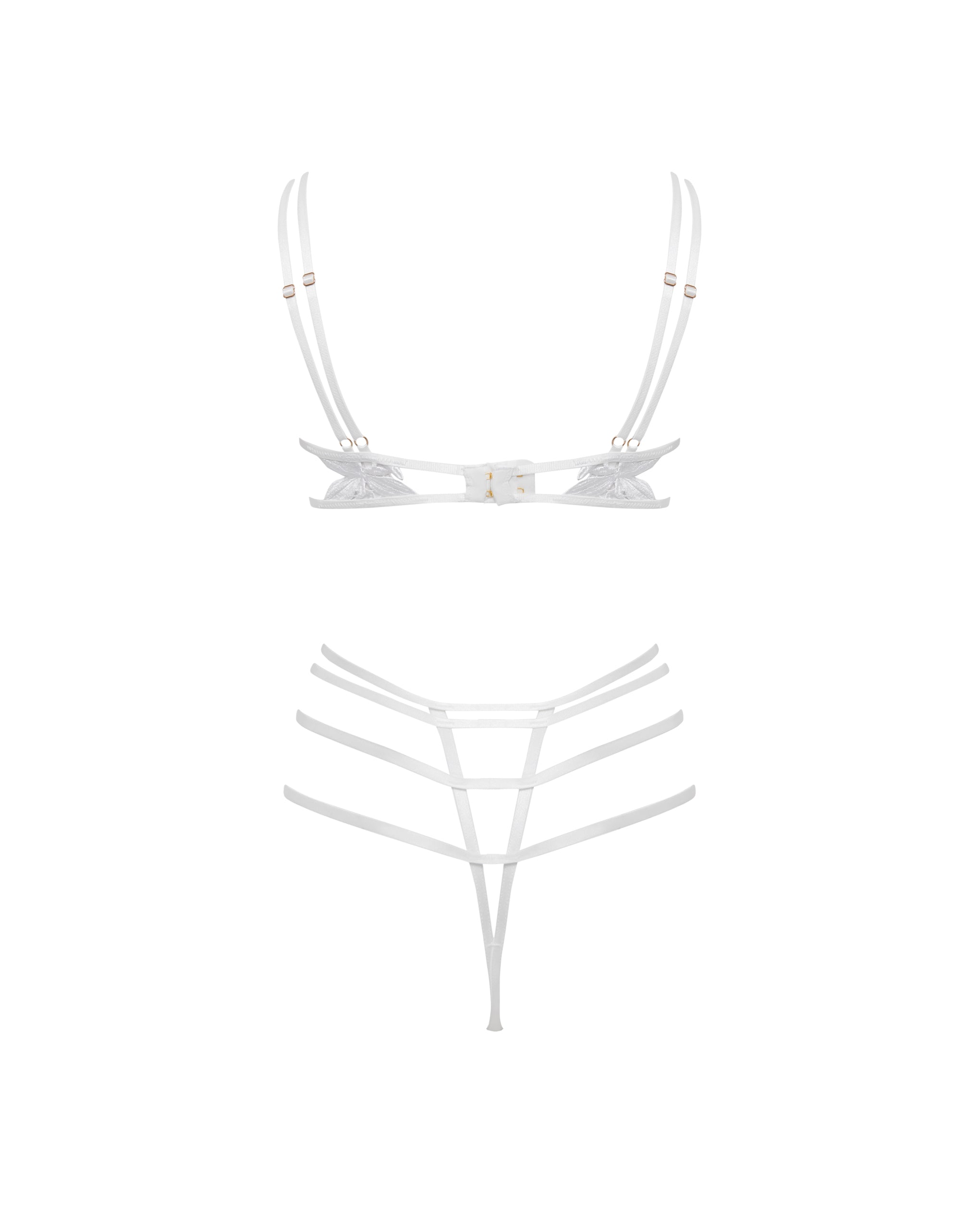Body avec Armatures Ophelia Blanc