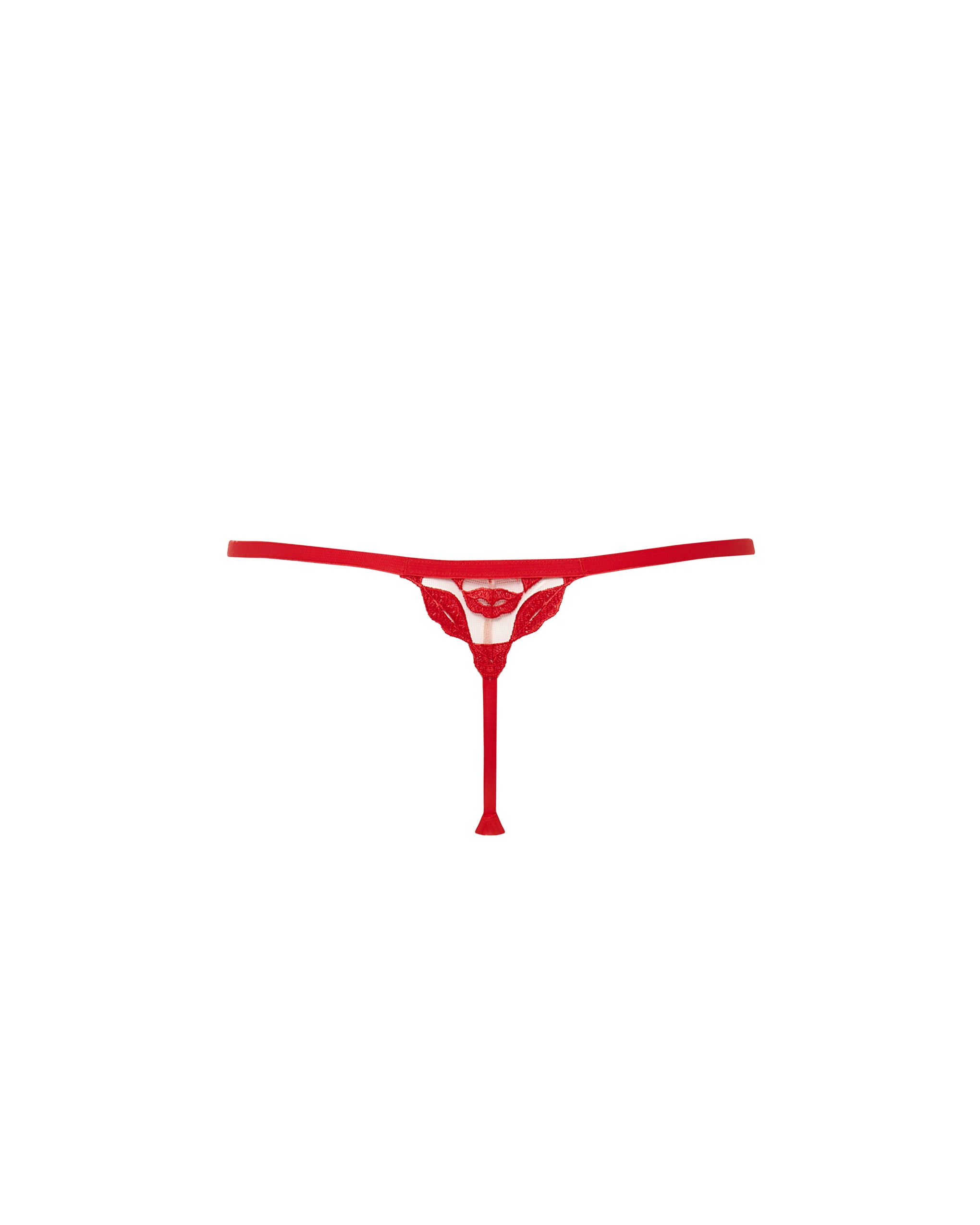 String Marian Rouge/Transparent