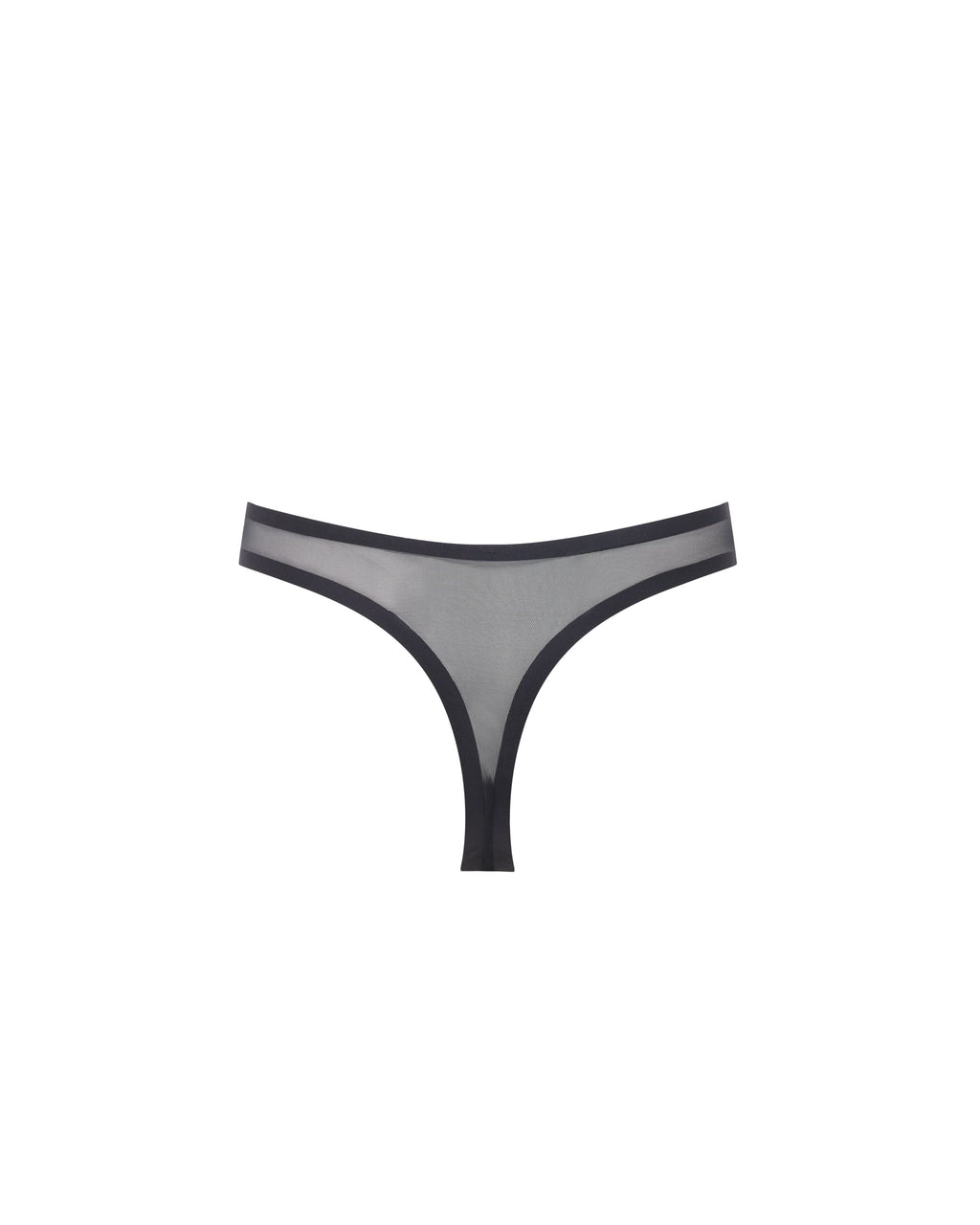 String Taille Haute Naomi Noir