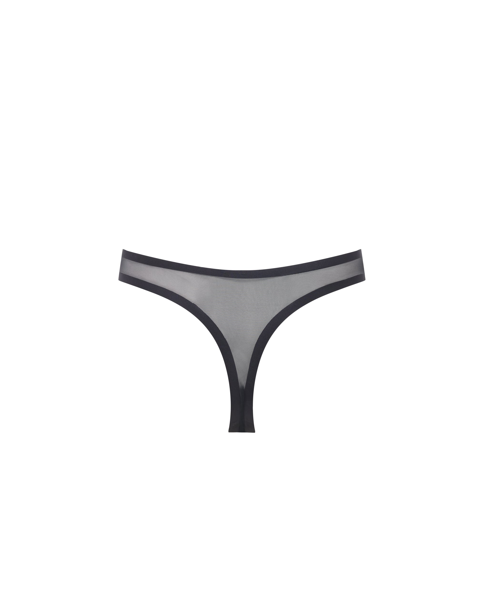 String Taille Haute Naomi Noir