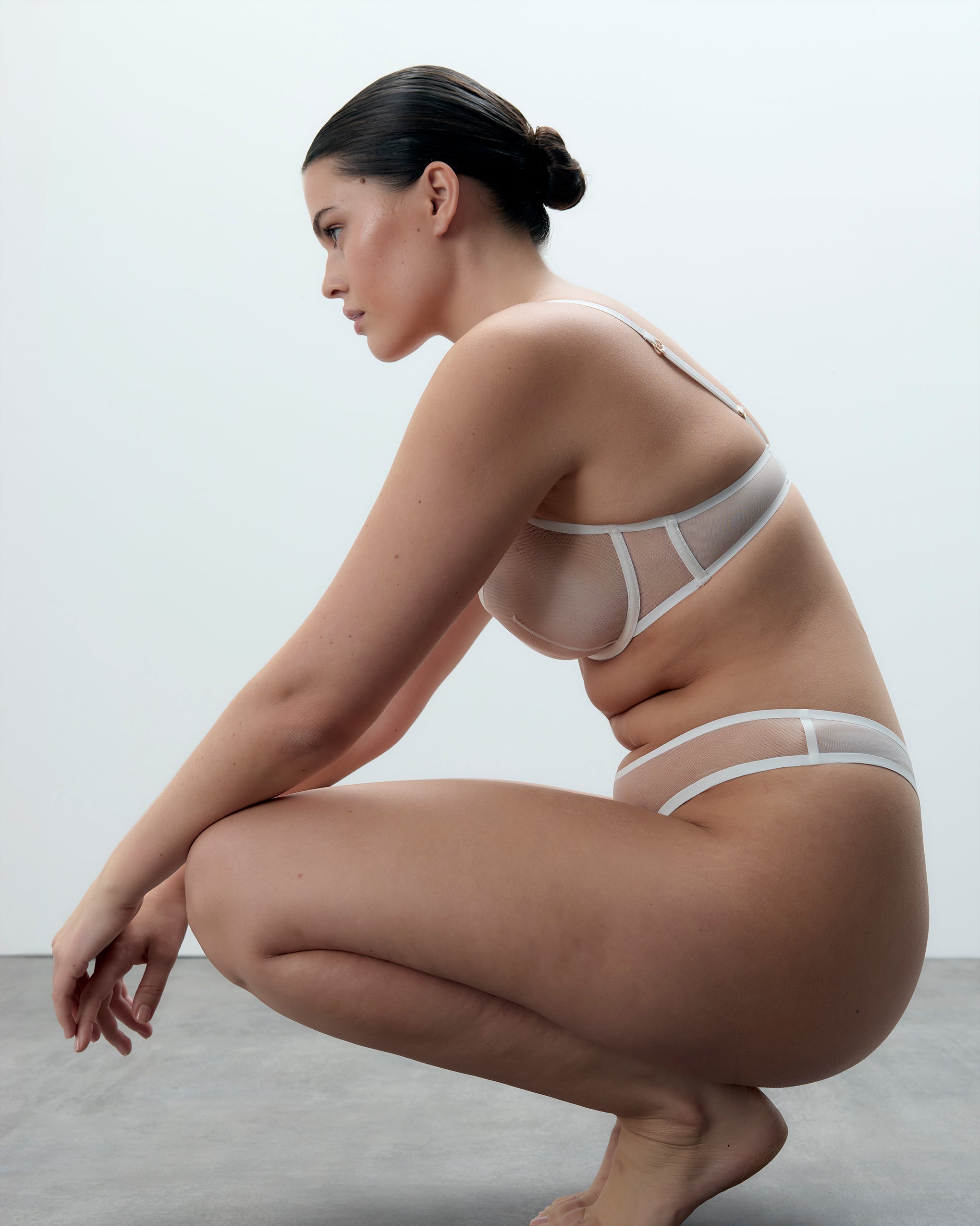 Soutien-gorge avec armatures Naomi Blanc