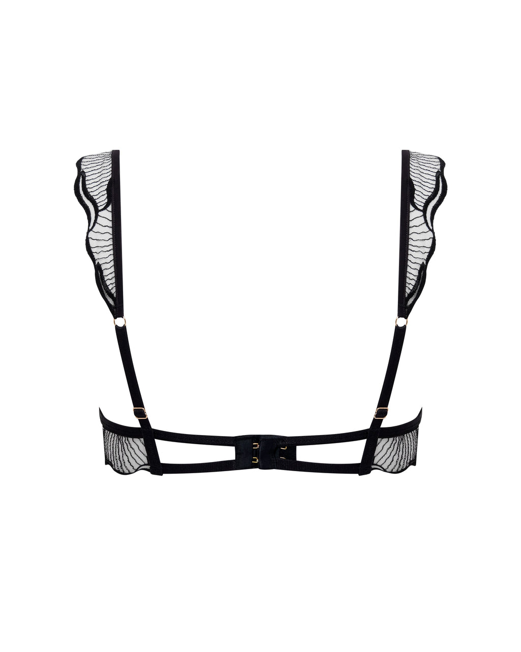 Soutien-gorge avec armatures Marabel Noir/Transparent