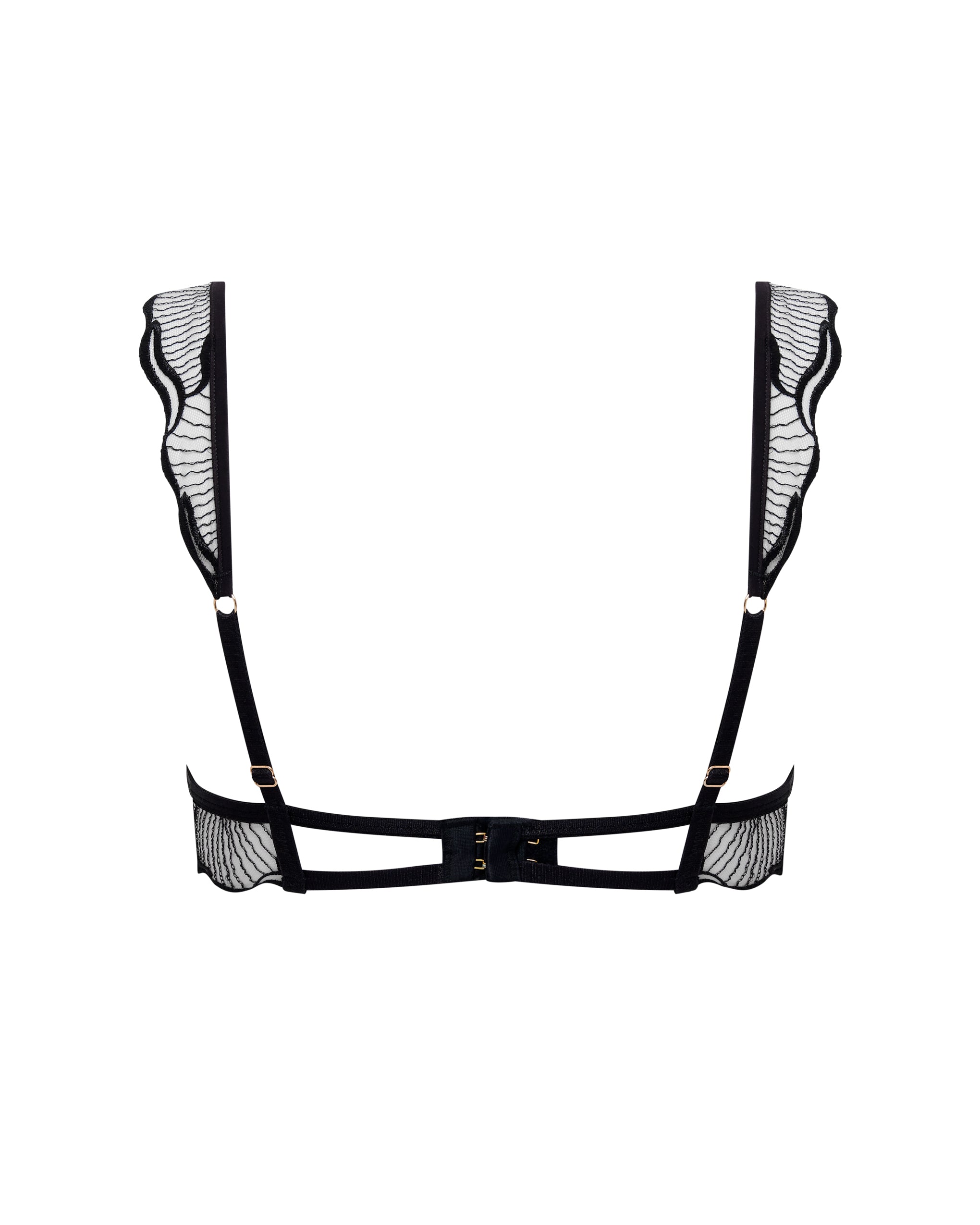 Soutien-gorge avec armatures Marabel Noir/Transparent