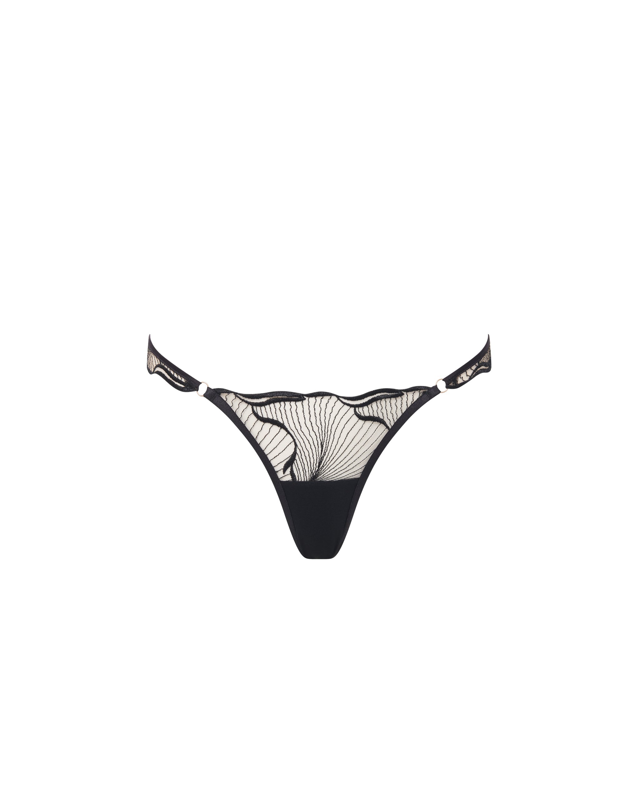 Culotte Marabel Noir/Transparent