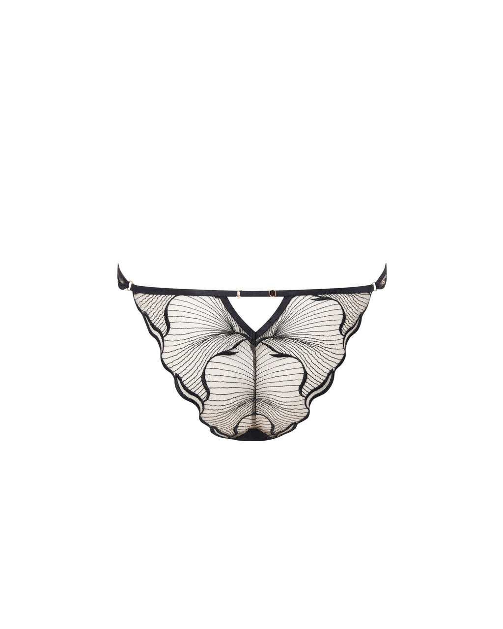 Culotte Marabel Noir/Transparent
