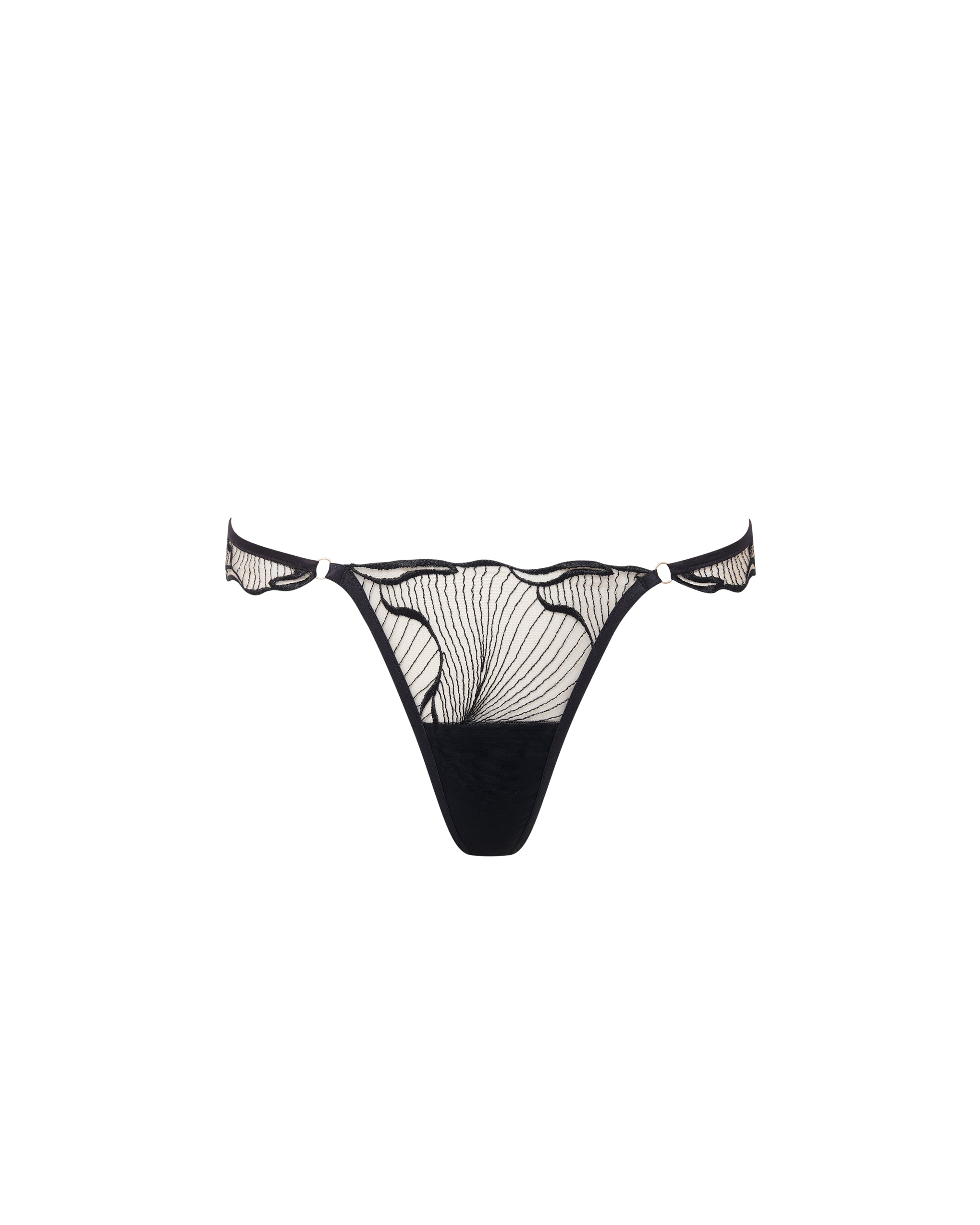 String Marabel Noir/Transparent