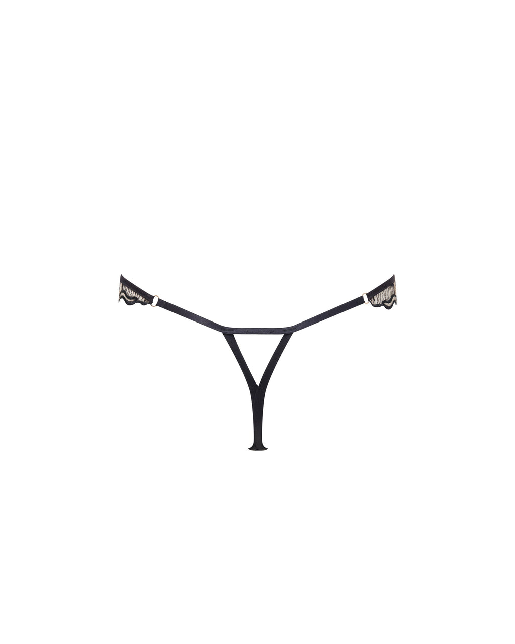 String Marabel Noir/Transparent