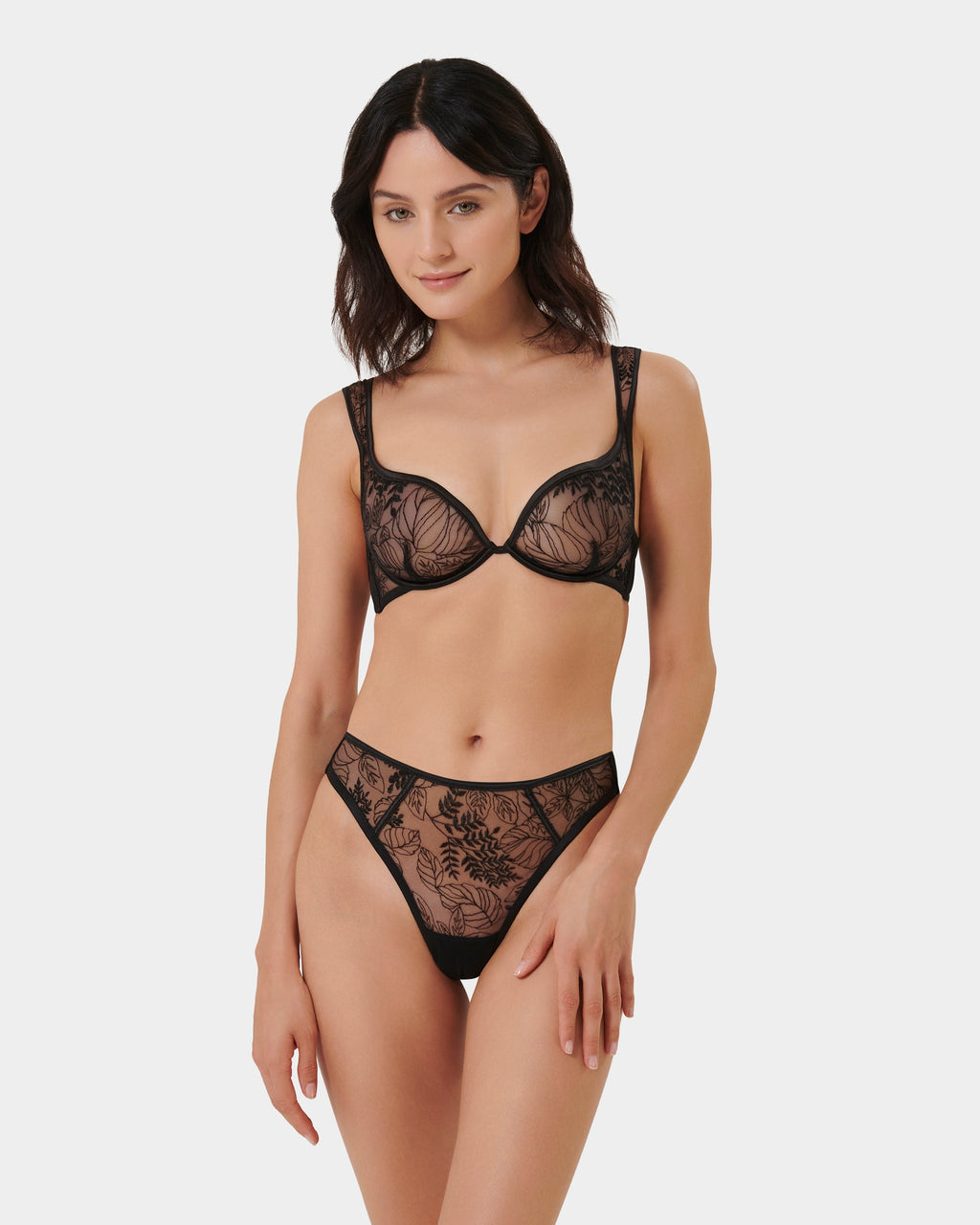 Soutien-gorge avec armatures Seraphim Noir