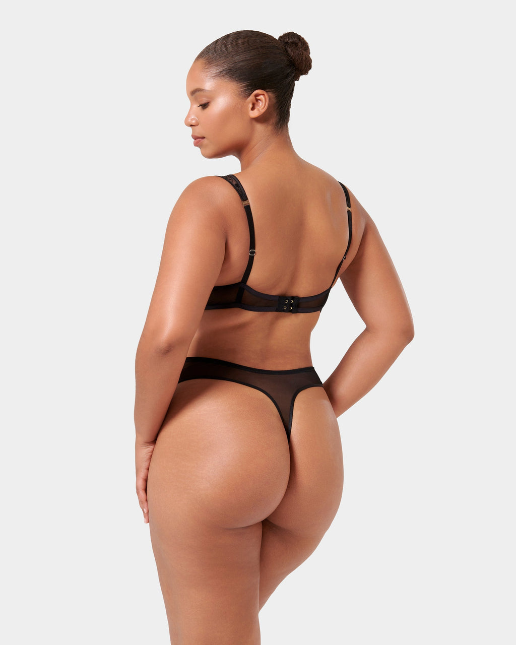 String Taille Haute Seraphim Noir