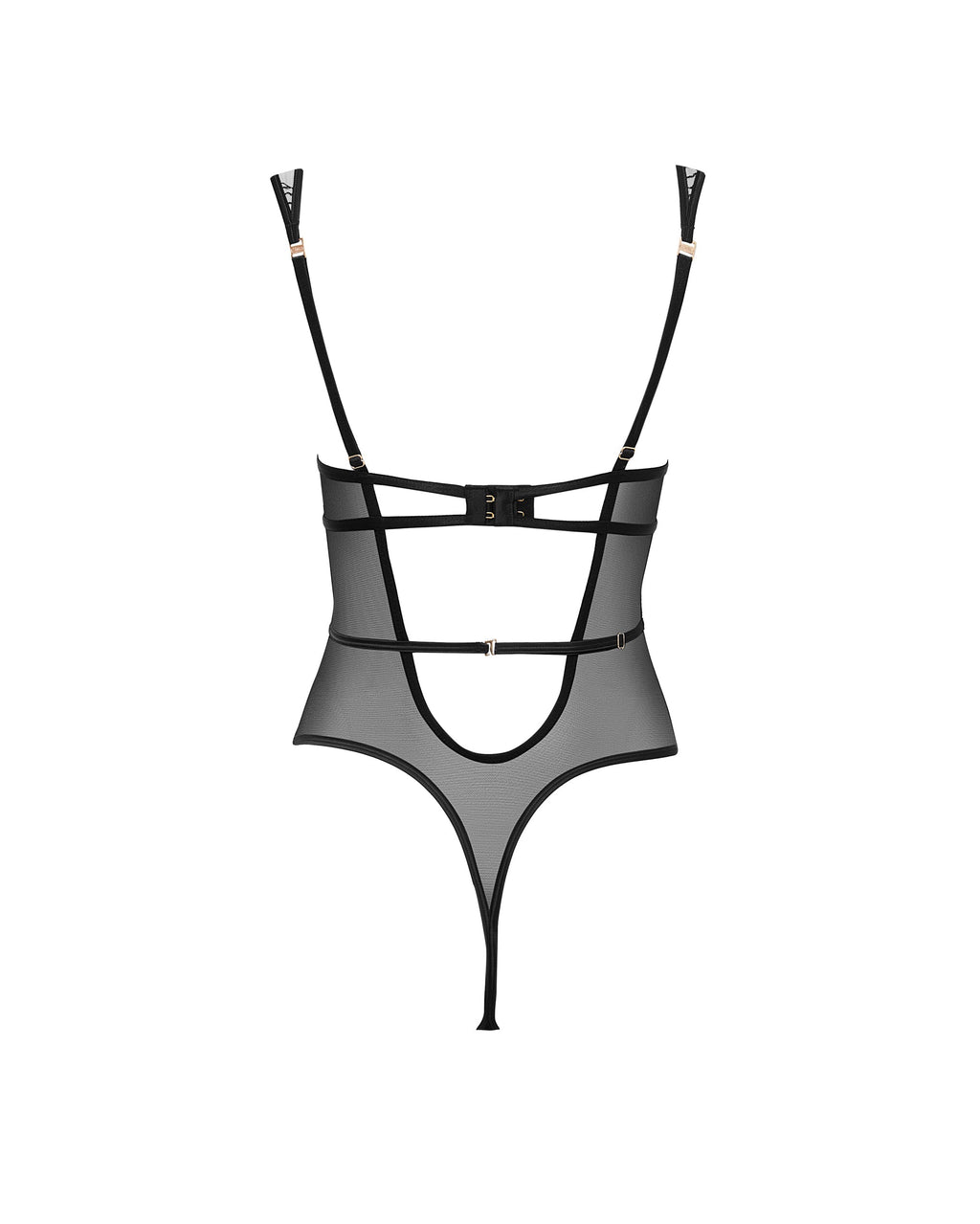 Body avec armatures Seraphim Noir