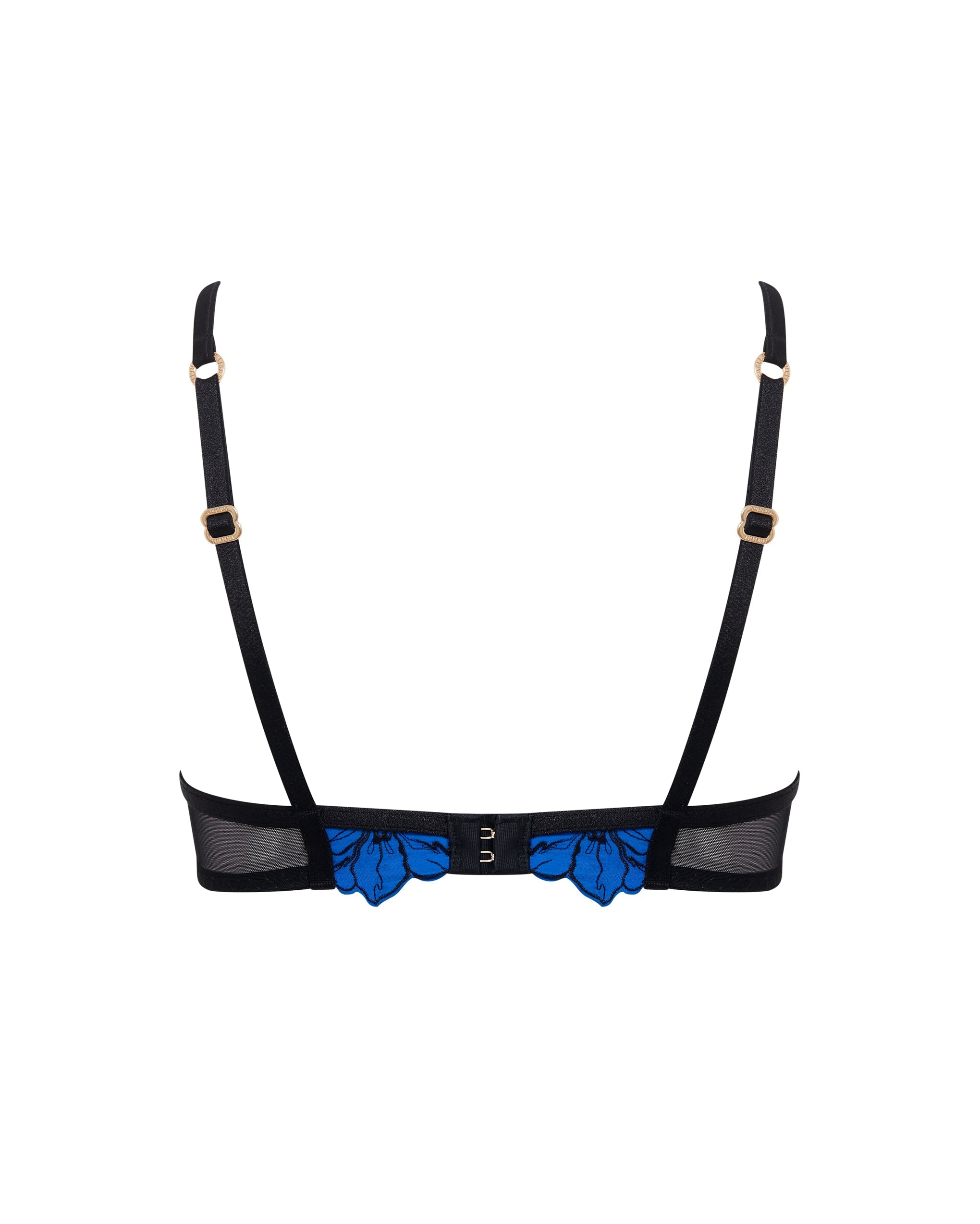 Soutien-gorge avec armatures Sorento Noir/Bleu Égyptien