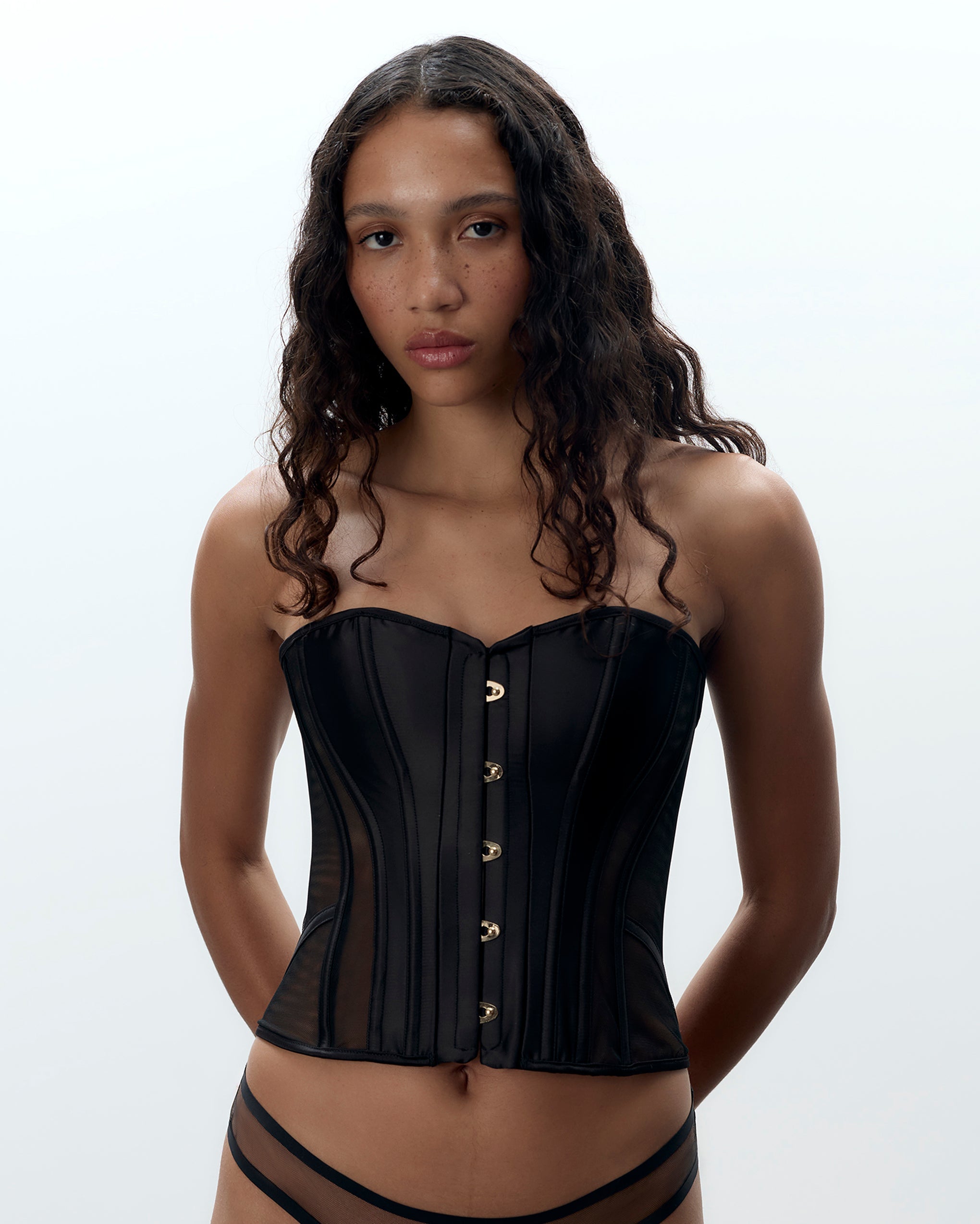 Corset Ana Noir