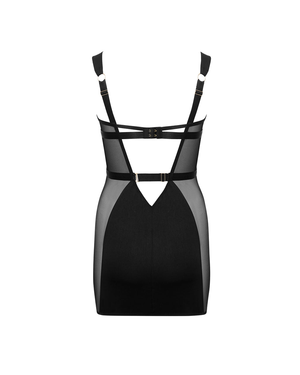 Robe Courte avec armatures Lara Noir