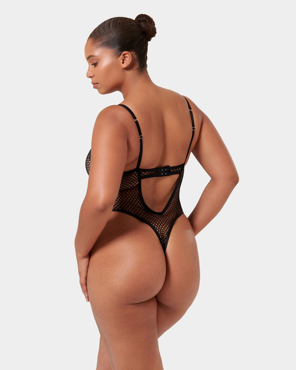 Body Mina avec armatures Noir