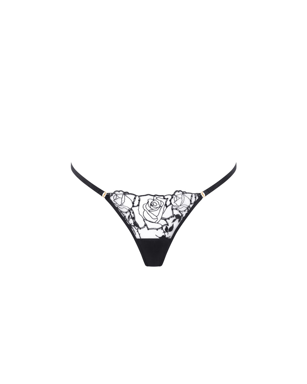 String Rosalie Noir/Transparent