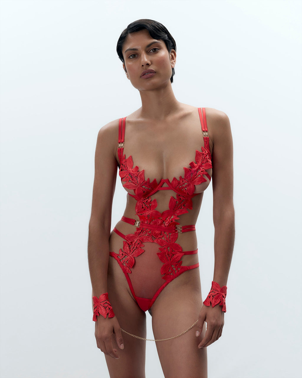 Menottes Ophelia Rouge