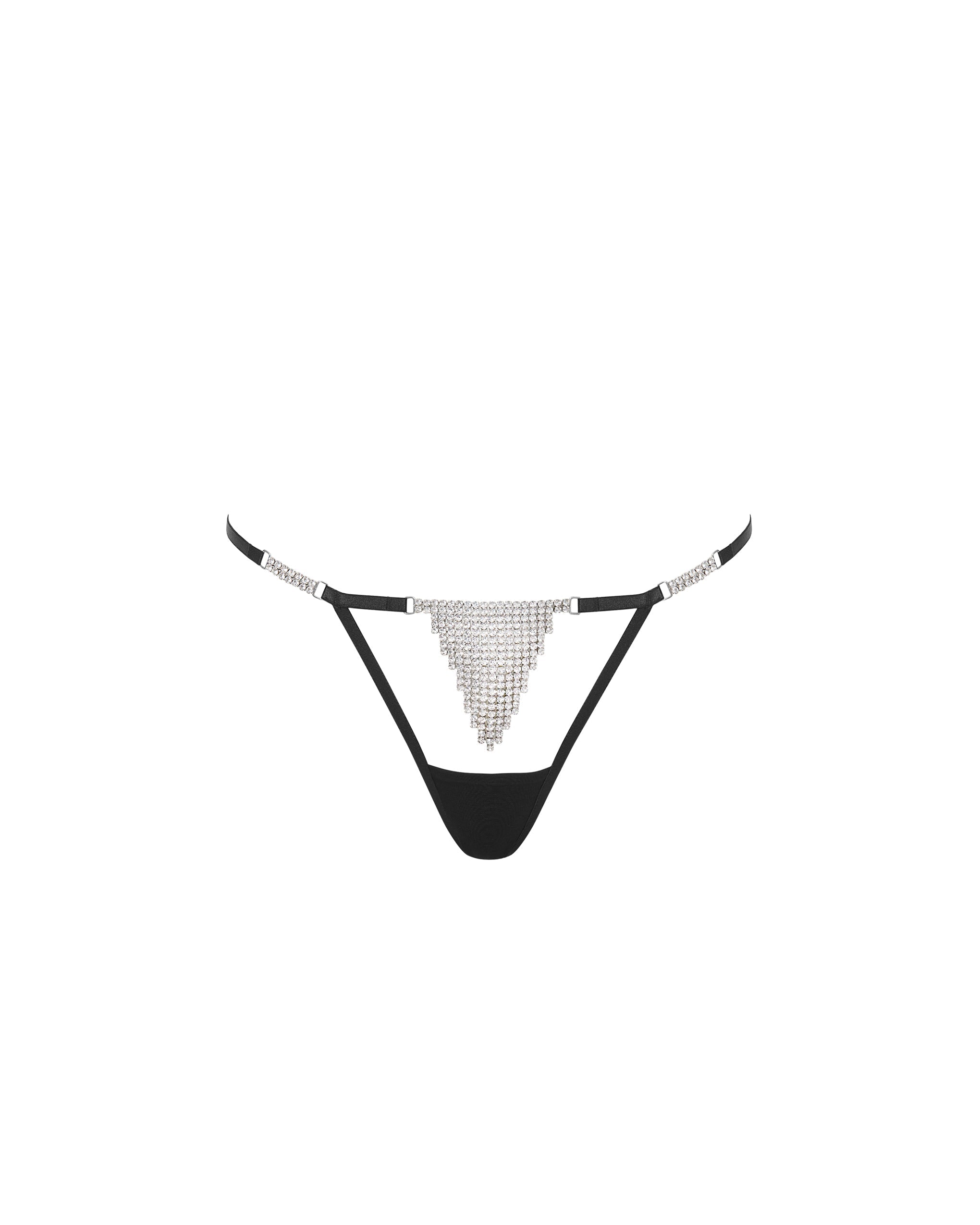 String Susu Noir/Argent