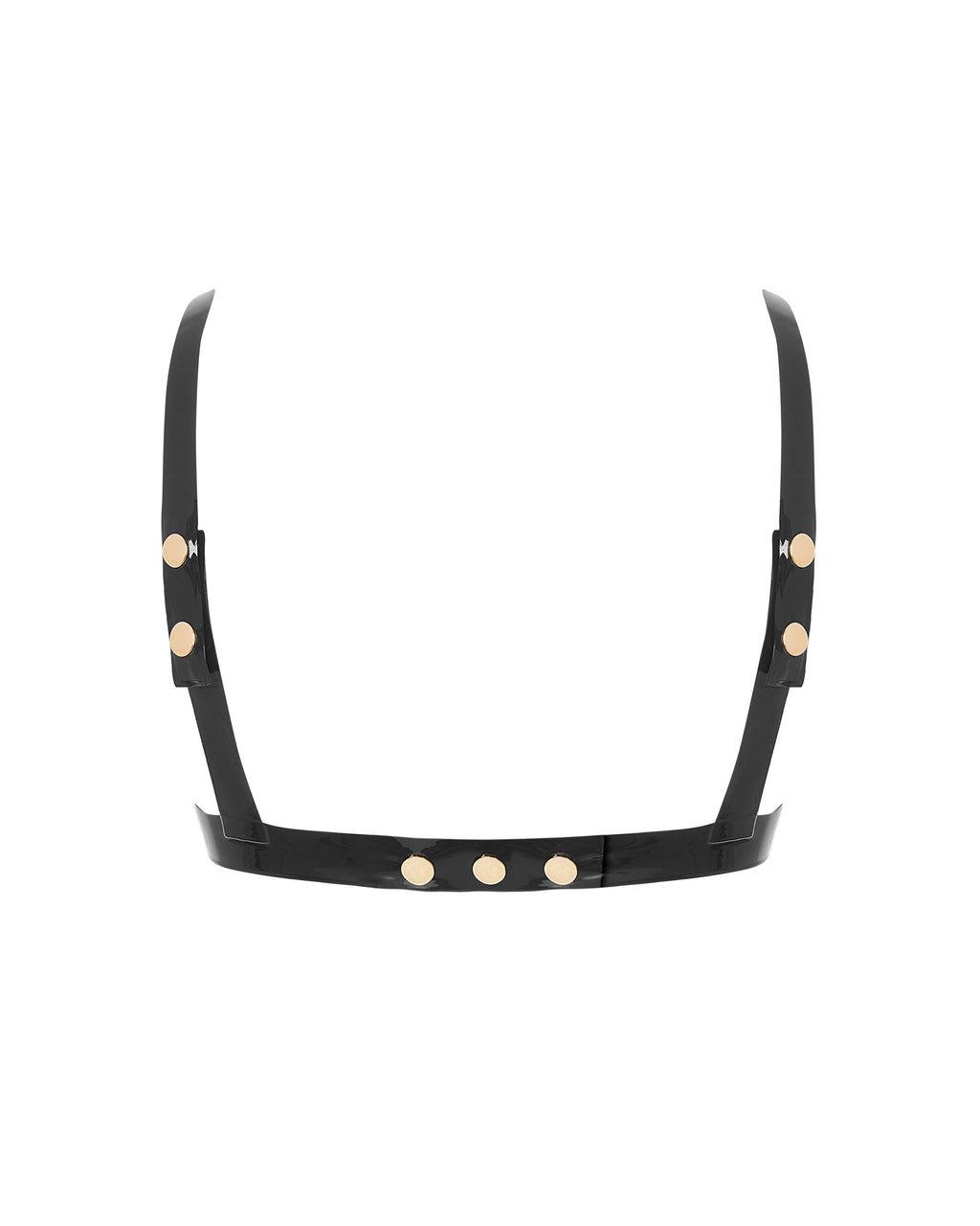 Soutien-gorge souple en Latex Noir