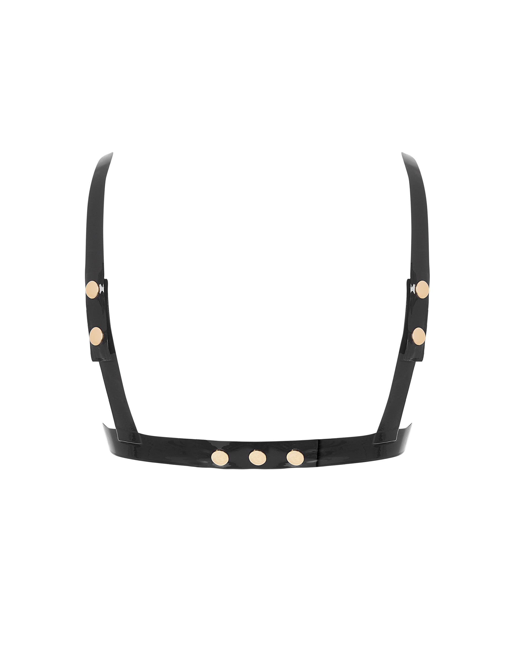 Soutien-gorge souple en Latex Noir