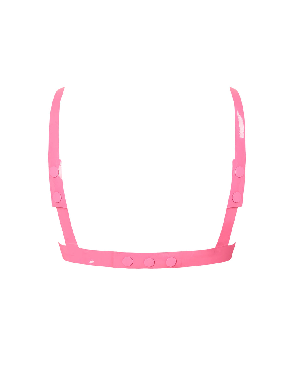 Soutien-gorge souple en Latex Rose Bonbon