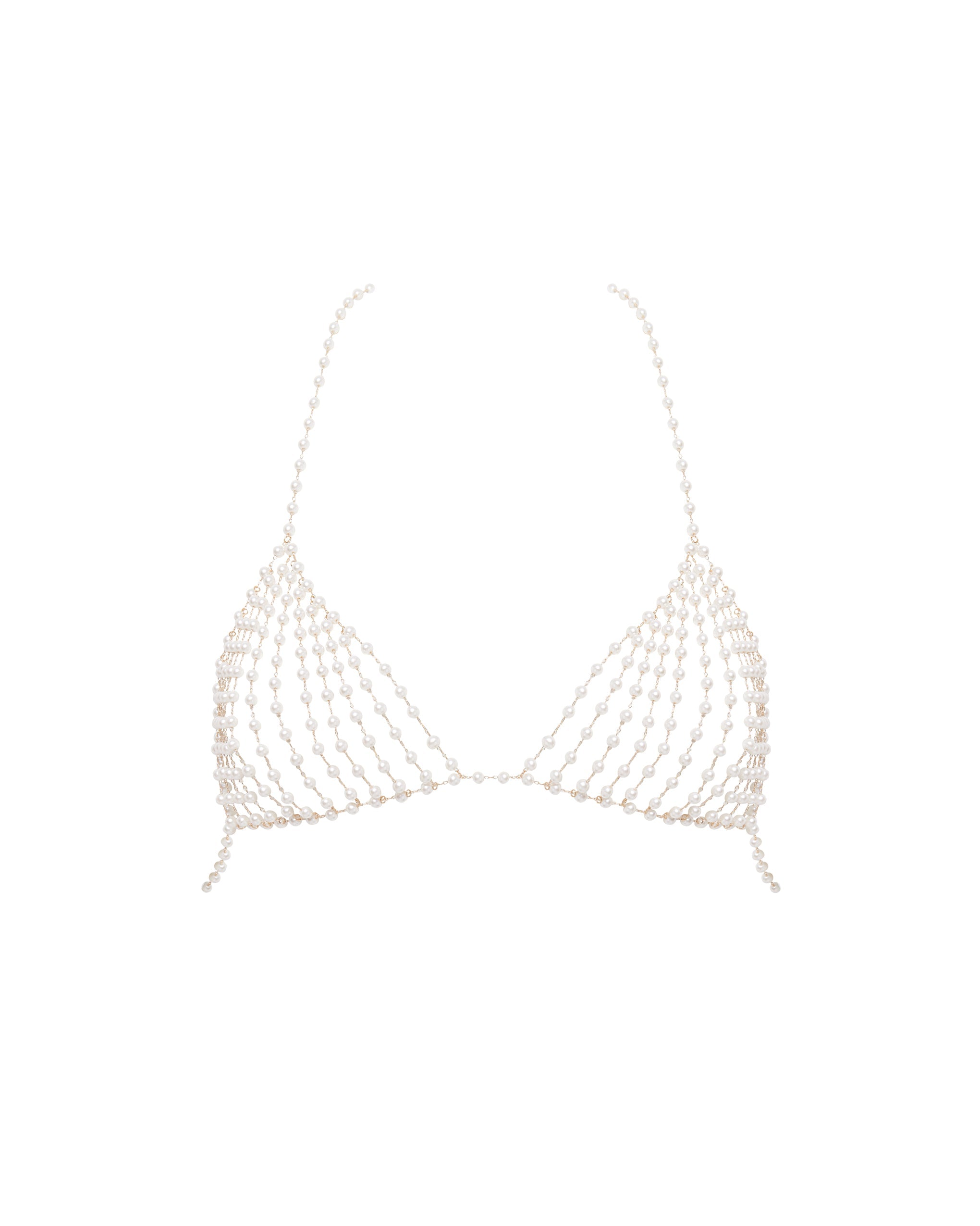 Soutien-gorge en Perle Nacre/Or