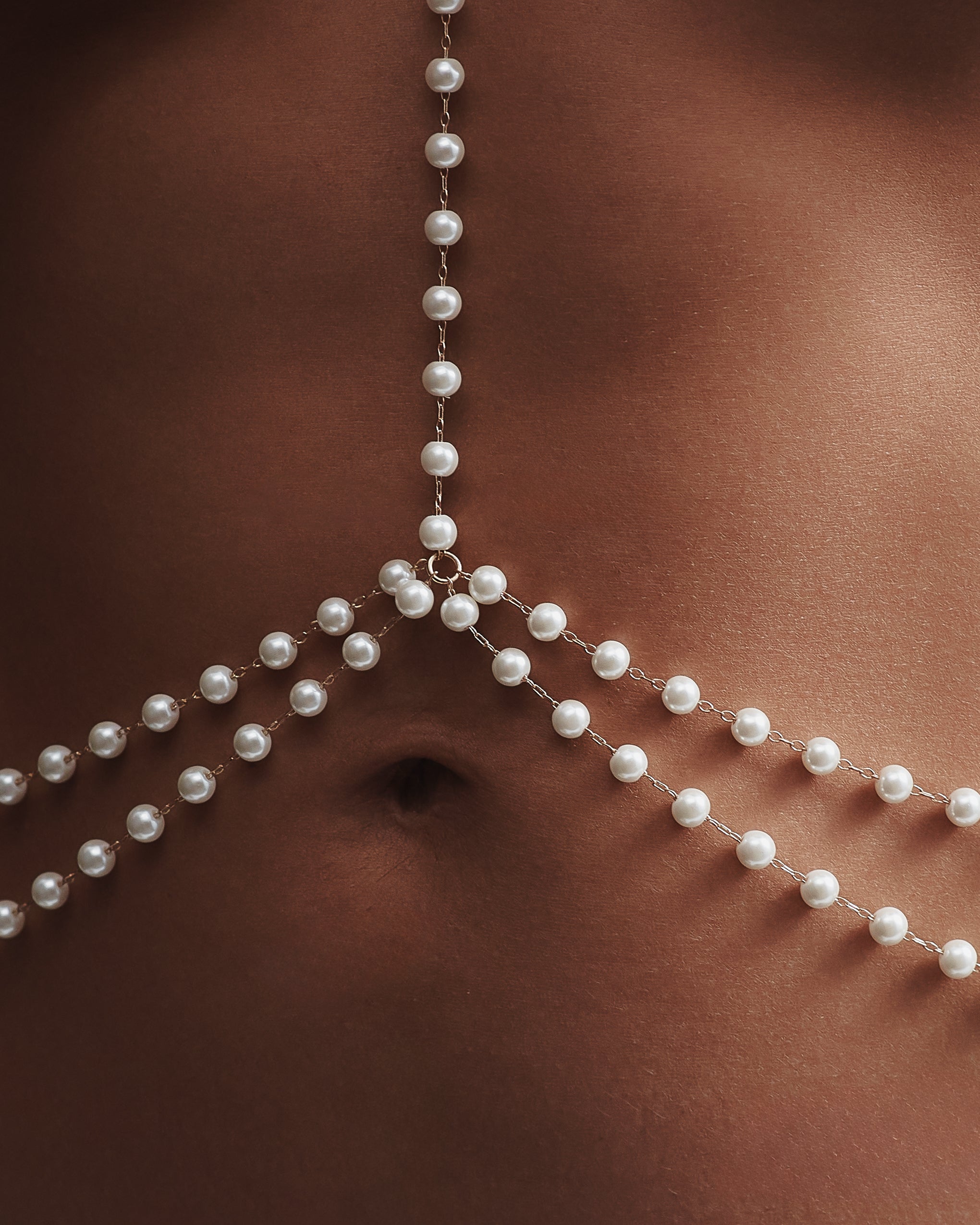 Harnais en Perle Nacre/Or