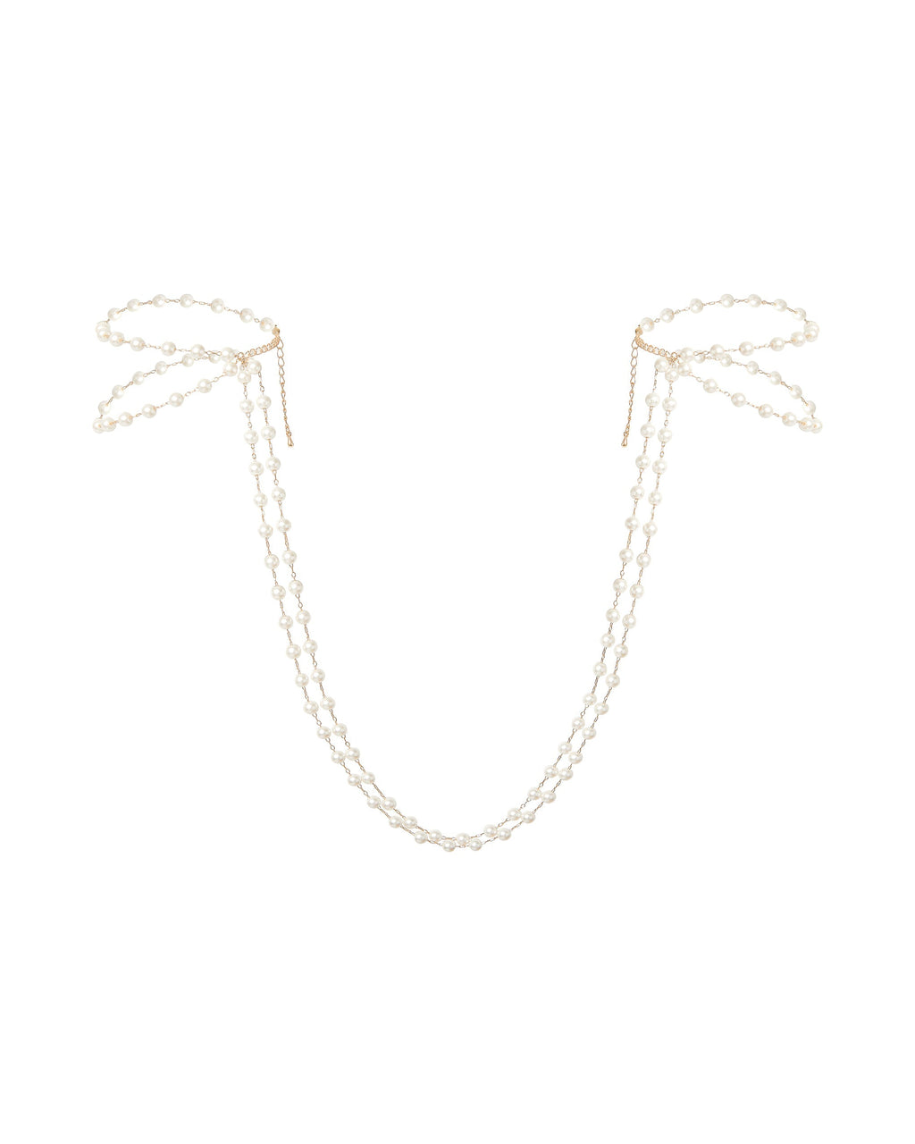 Menottes en Perle Nacre/Or