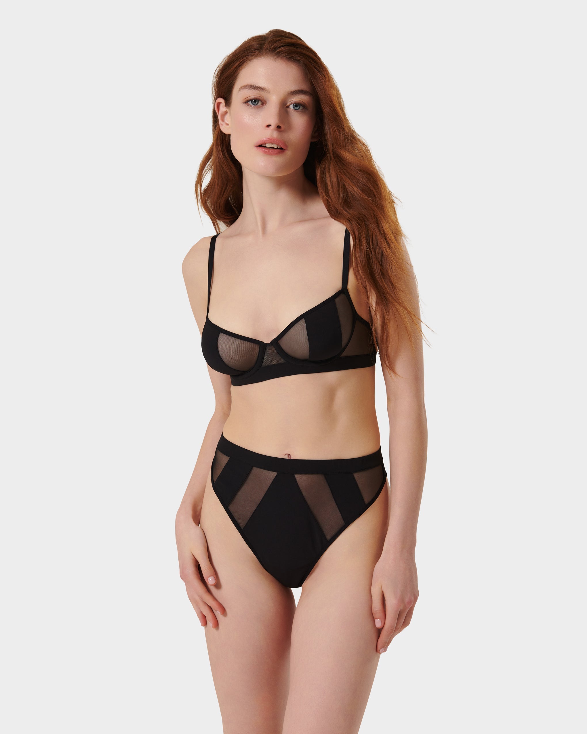 String Taille Haute Orla Noir