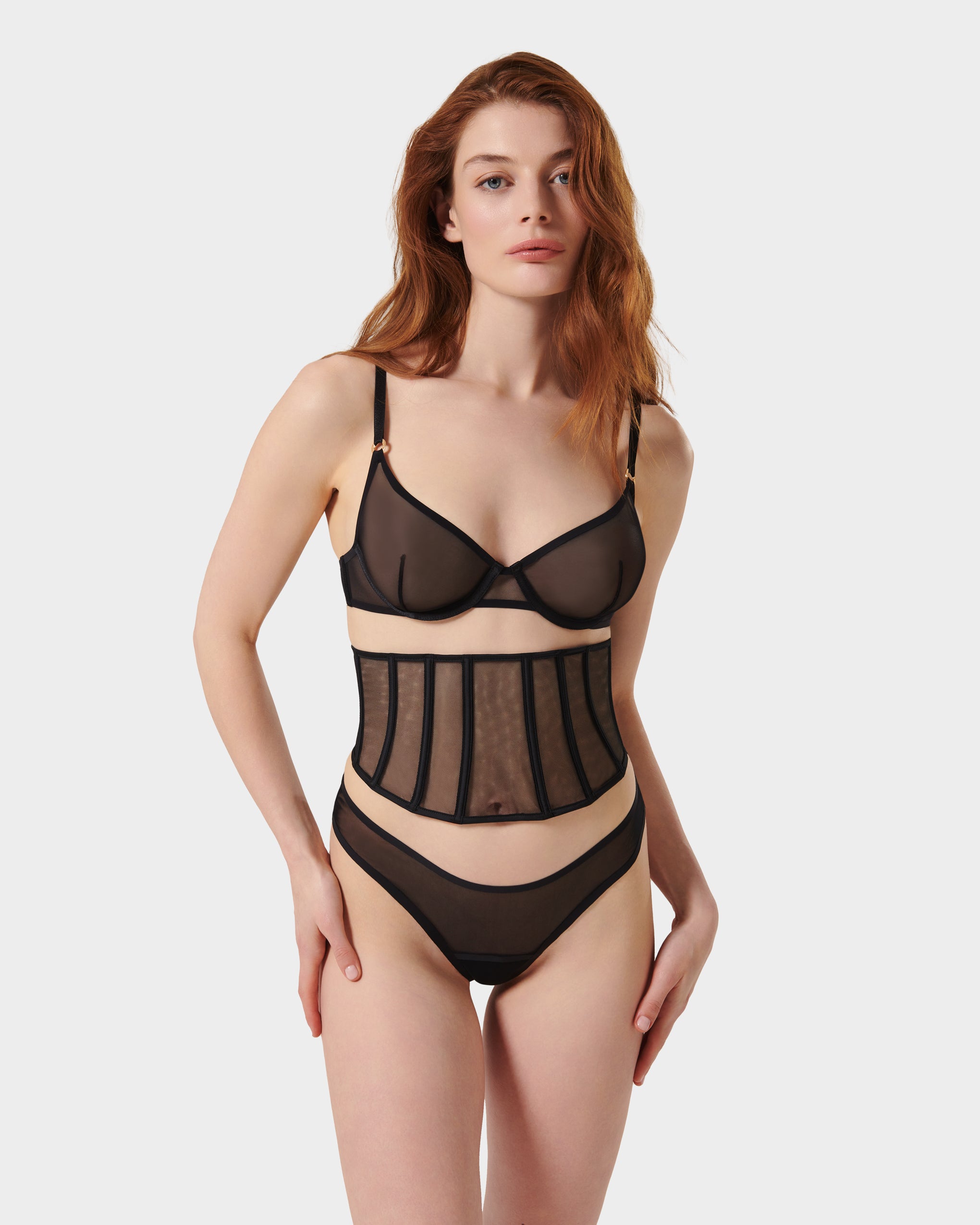 Guêpière Tatiana Noir