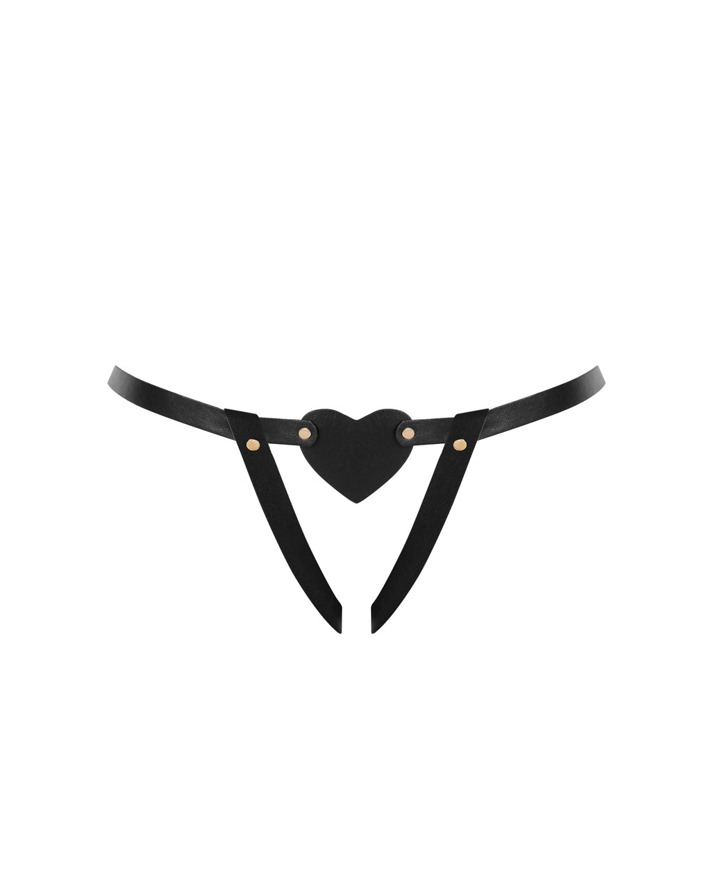 Culotte Ouverte Salome Noir