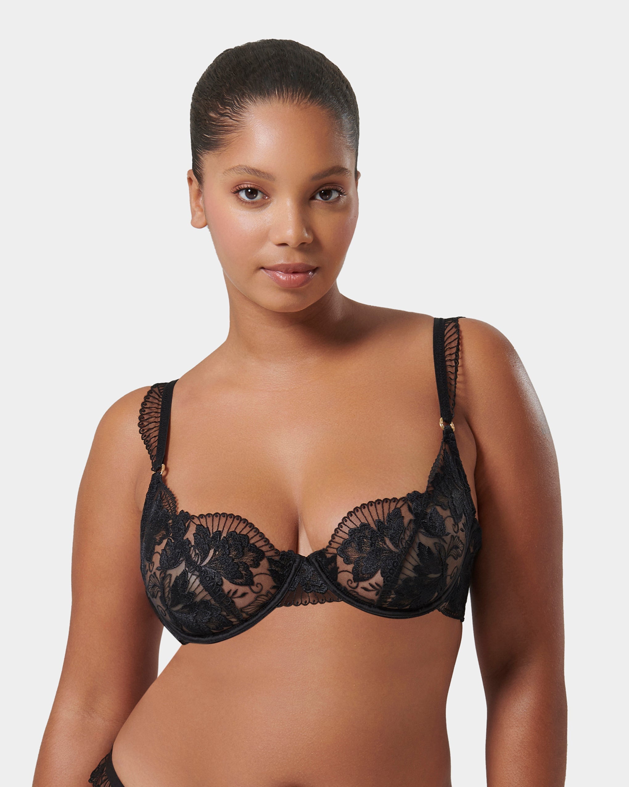 Soutien-gorge avec armatures Gabriella Noir