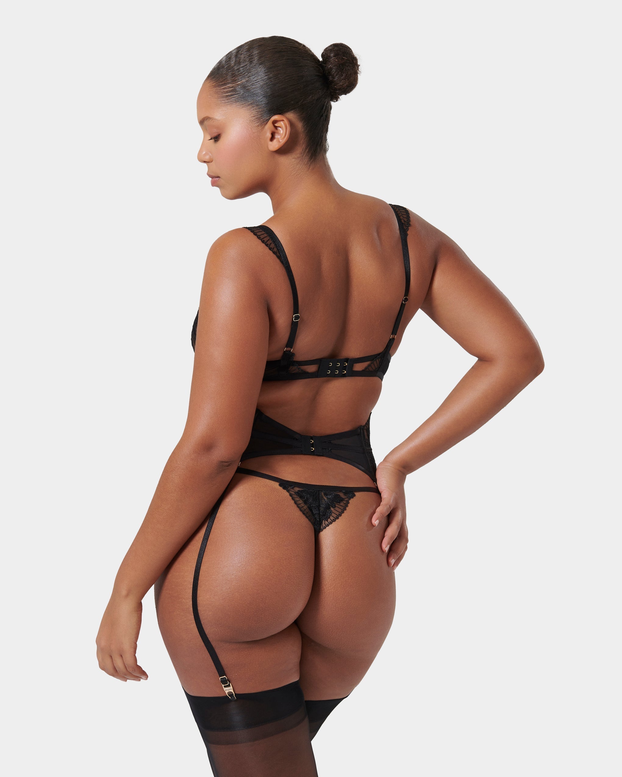 Soutien-gorge avec armatures Gabriella Noir