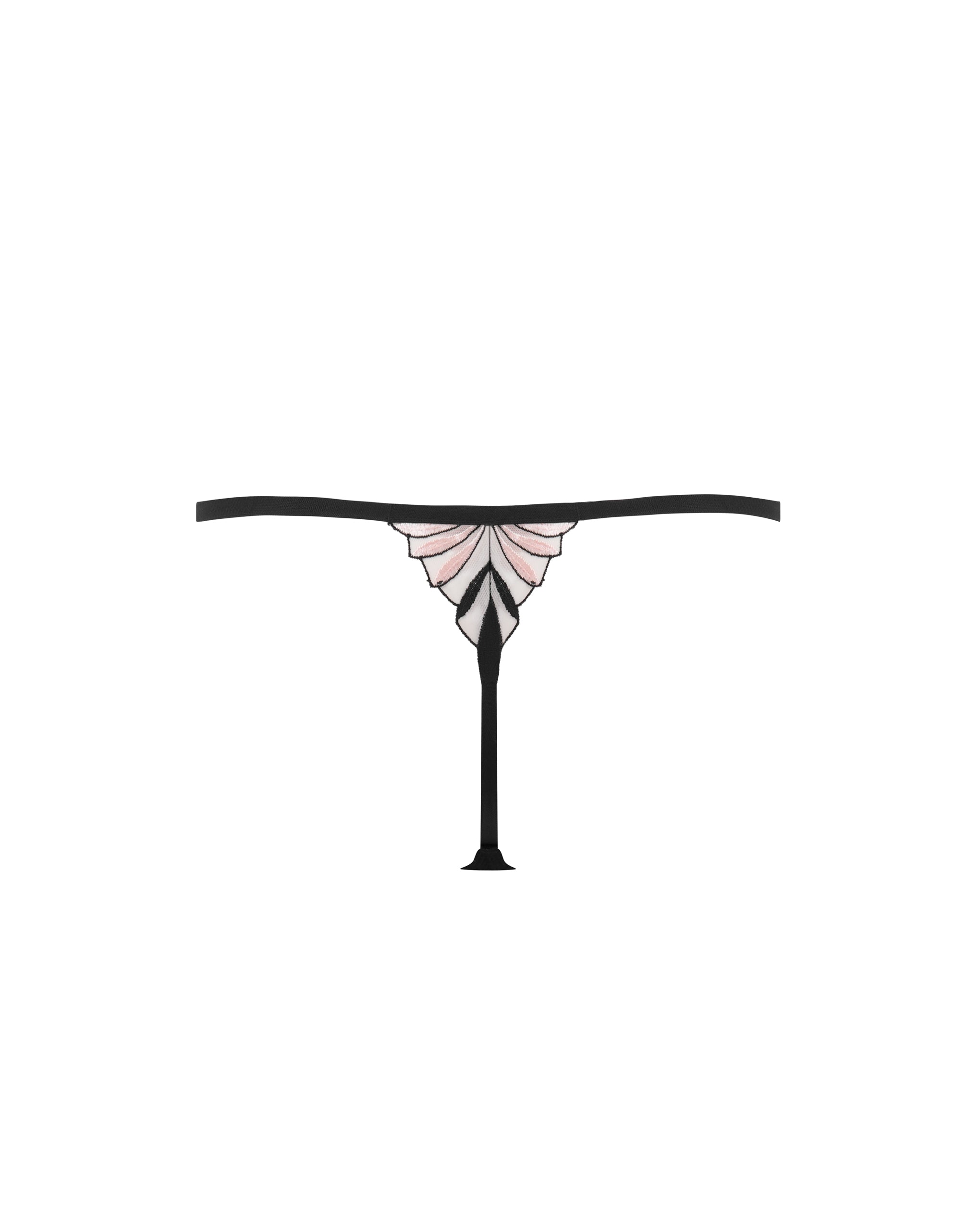String Katerine Noir/ Perle/Transparent