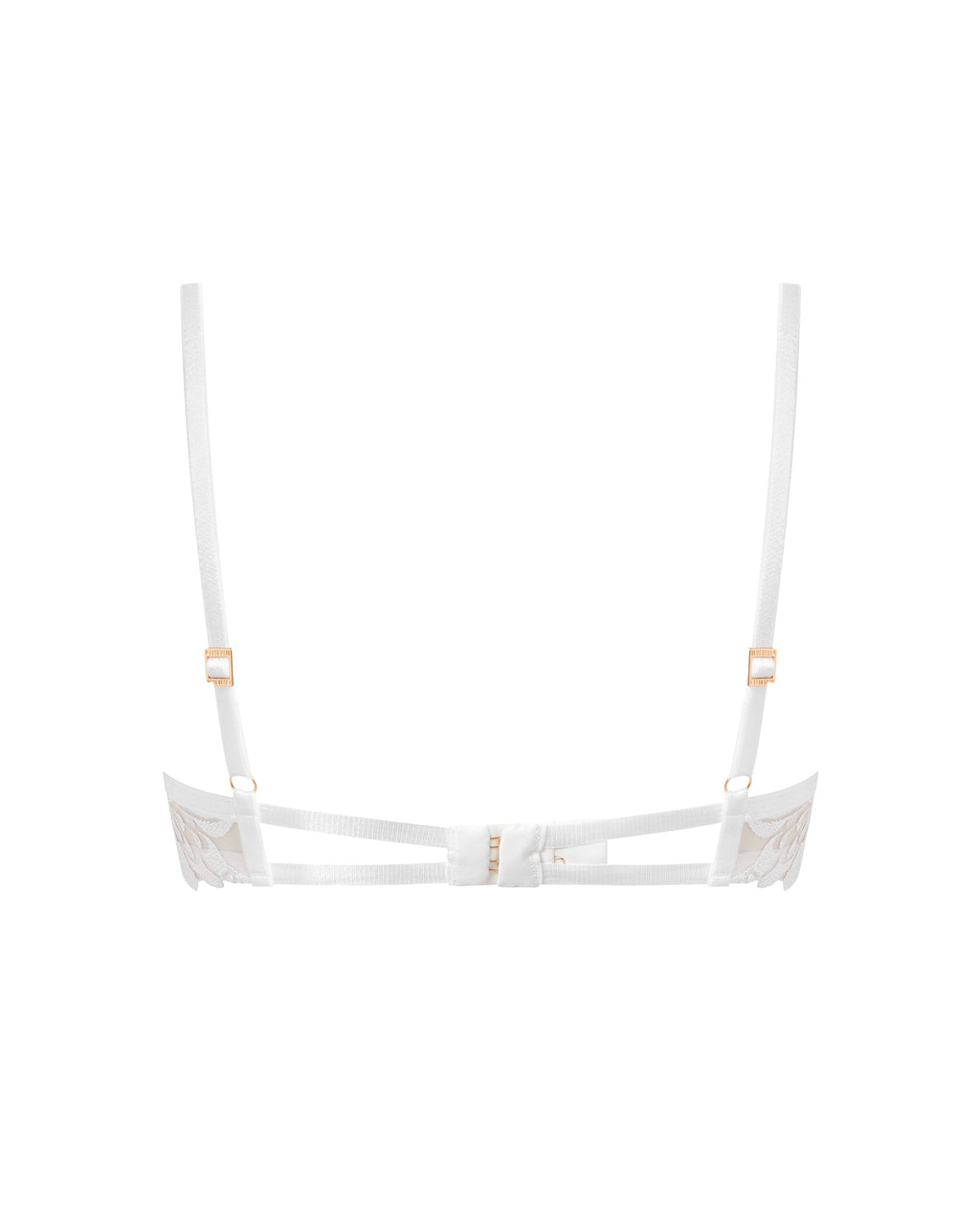 Soutien-gorge avec armatures Leonora Blanc/Transparent