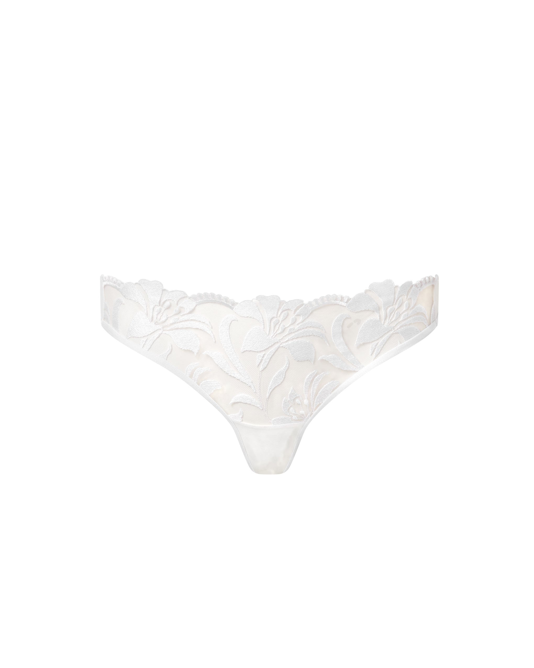 Culotte Leonora Blanc/Transparent