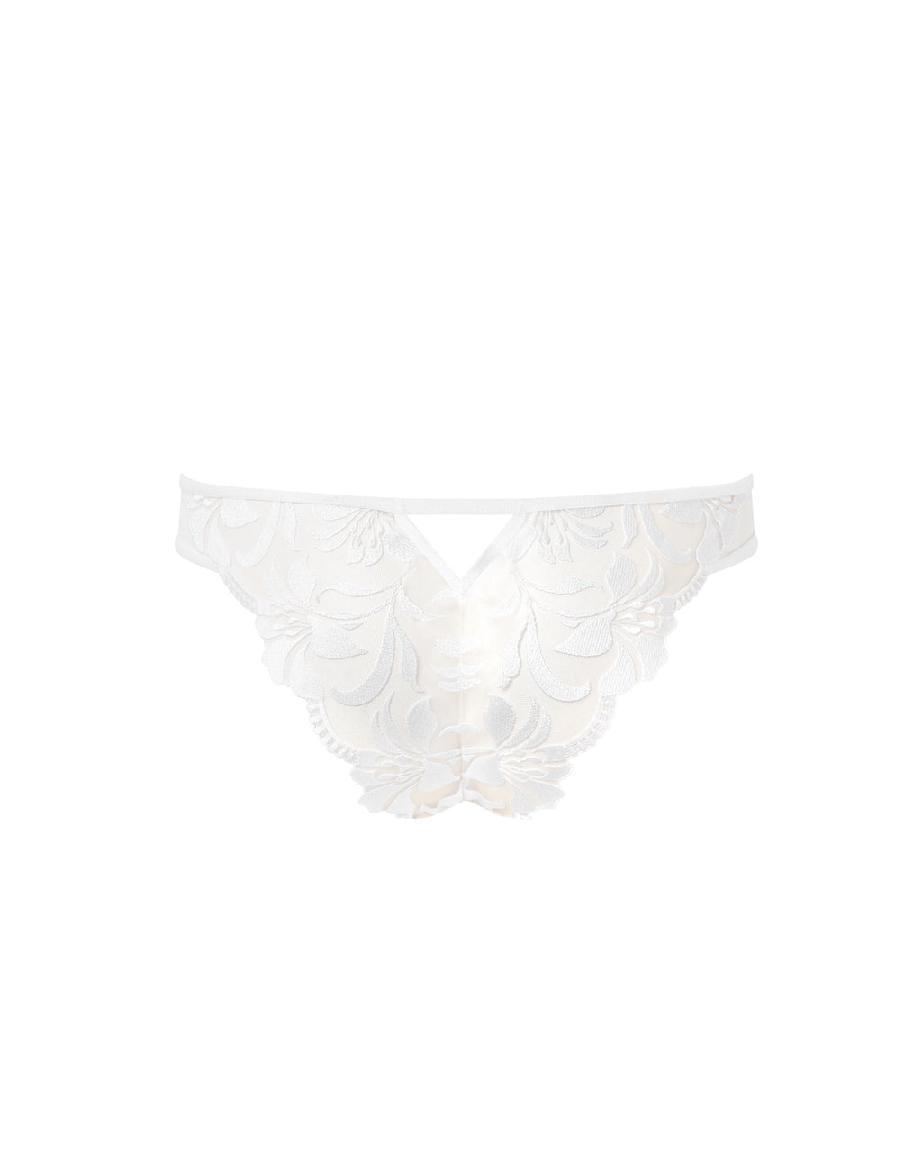 Culotte Leonora Blanc/Transparent