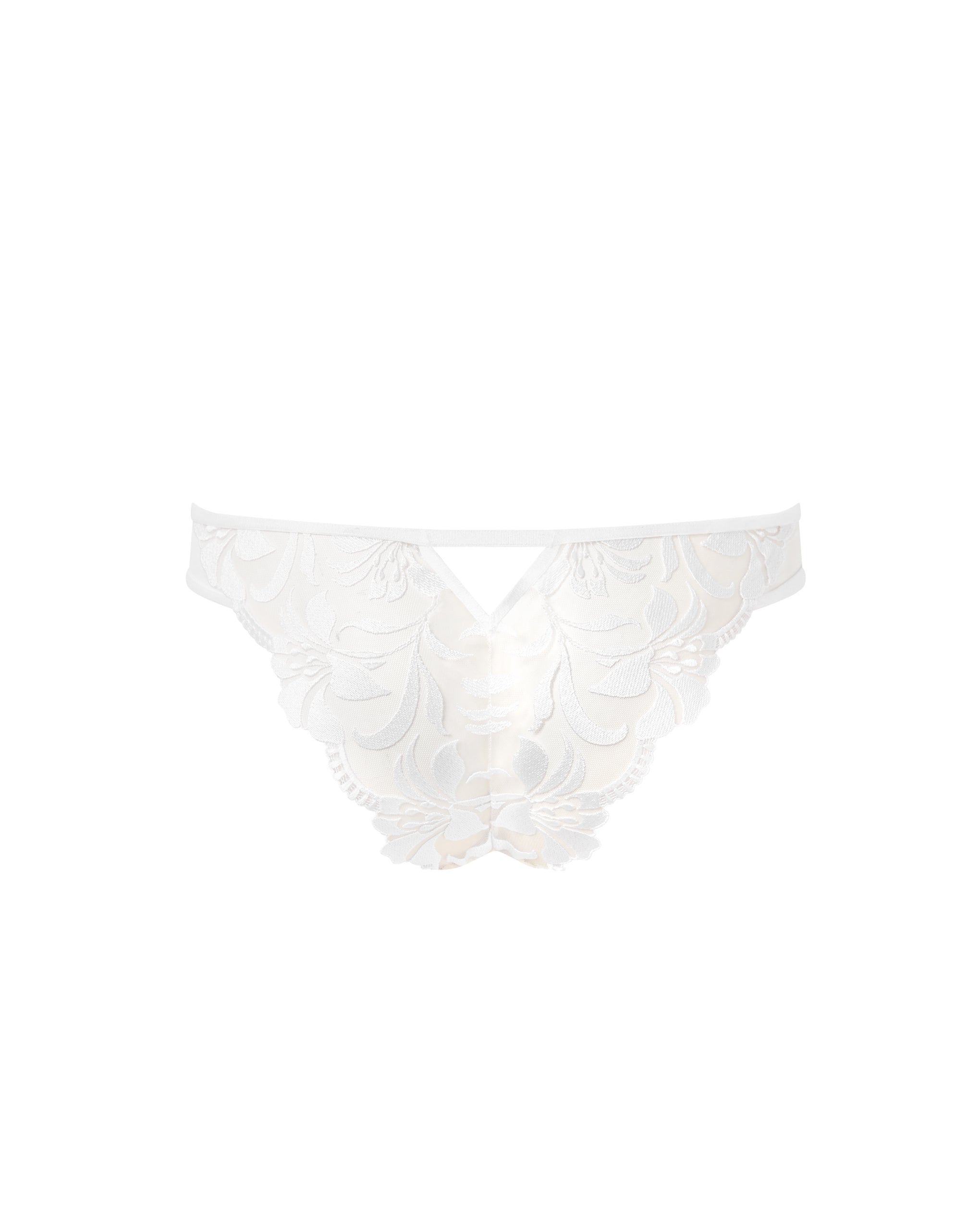 Culotte Leonora Blanc/Transparent