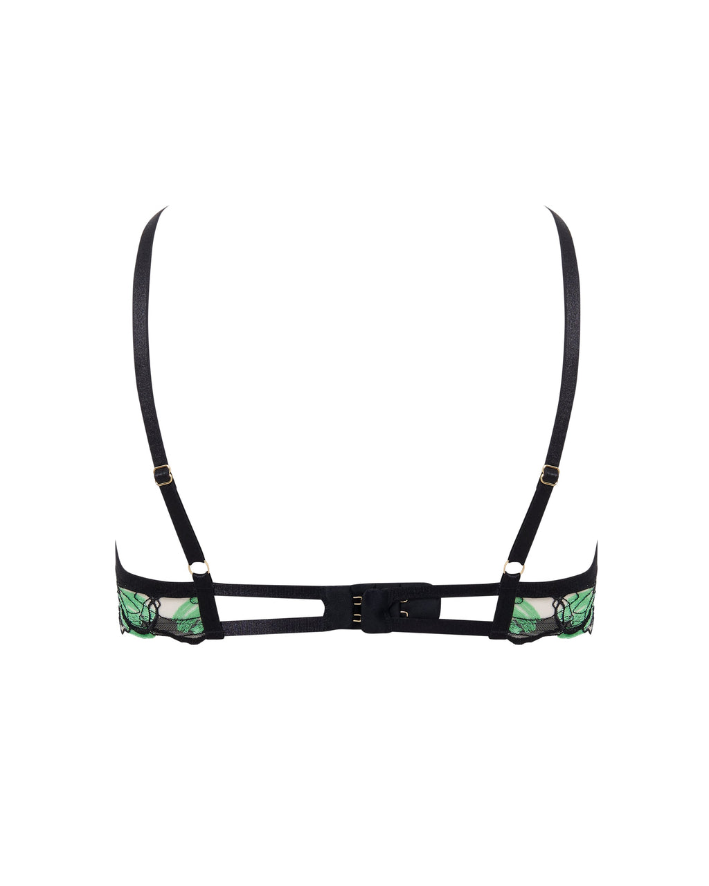 Soutien-gorge avec armatures Odette Noir/Vert Été