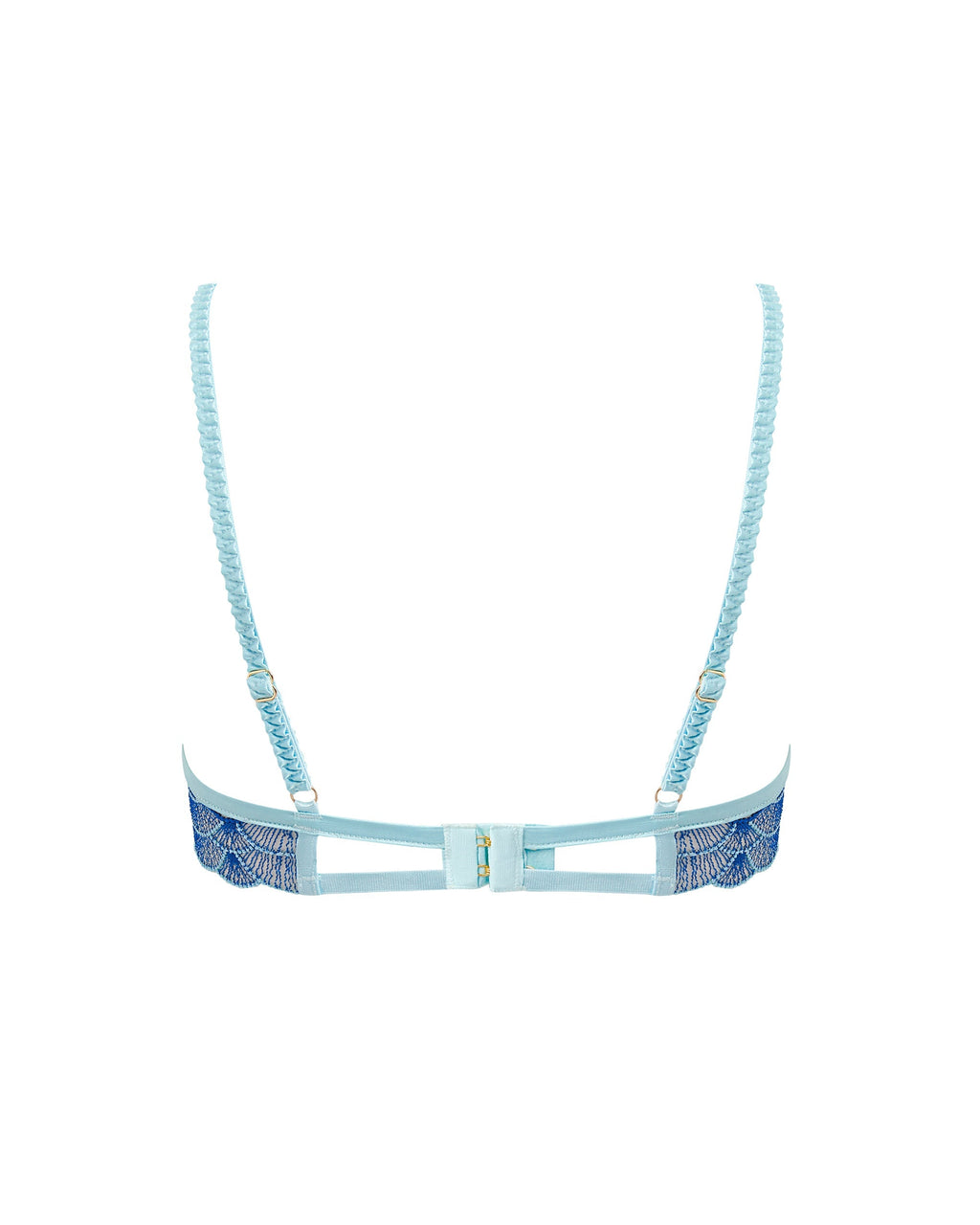 Soutien-gorge avec armatures Elina Bleu Égyptien/Bleu paradisiaque/Transparent